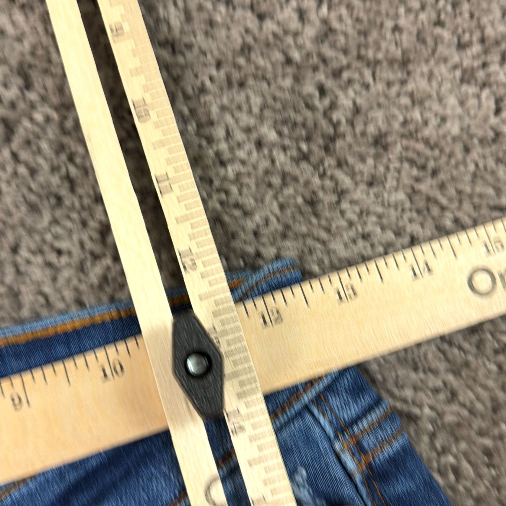 Vintage Judy Blue Jeans Womens 5 Straight Leg High Rise Denim Stretch 24x31 Blue Jeans | 24x31 | Regular Rise | Stretch | Dark Wash | Size 5 Size 27" / US 4 / IT 40 - 5 Thumbnail