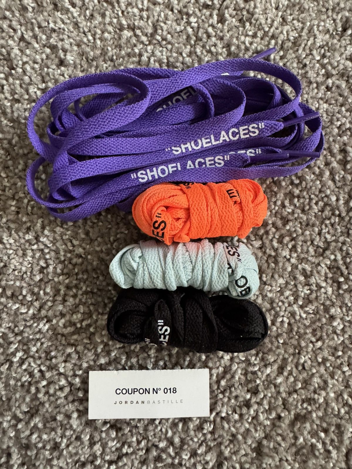 Jordan Brand × Off-White Off-White x Air Jordan 1 Euro **SOLD** Size US 11.5 / EU 44-45 - 2 Thumbnail