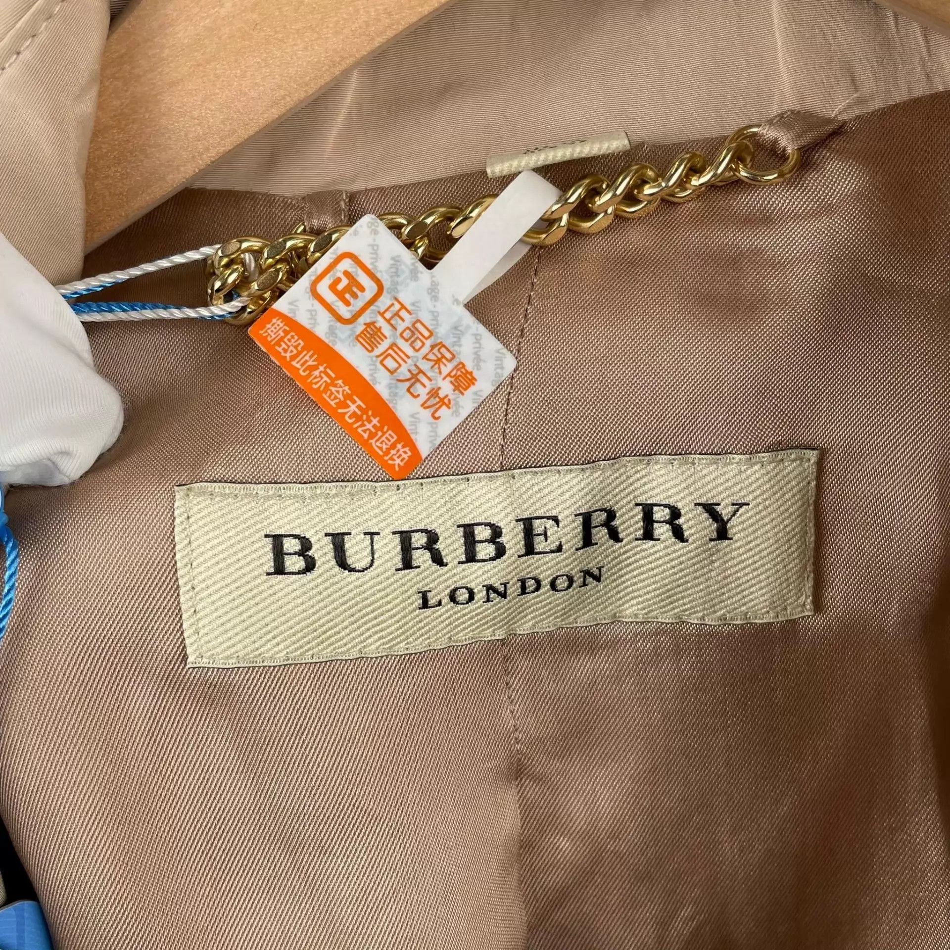 Burberry Burberry Trench Coat Pink A Grade No Accessories Size XS / US 0-2 / IT 36-38 - 4 Thumbnail