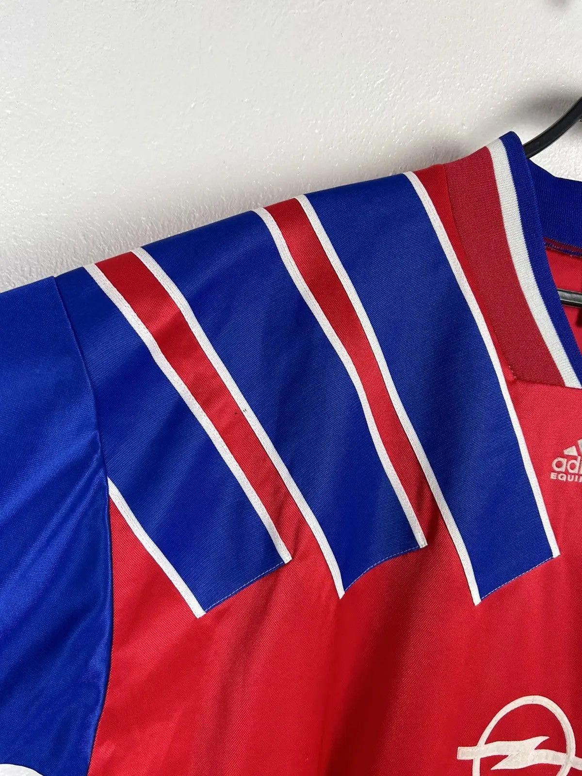 Adidas 90s Vintage Adidas Bayern Munchen 1993/94/95 Home Kit Jersey Size US XL / EU 56 / 4 - 6 Thumbnail