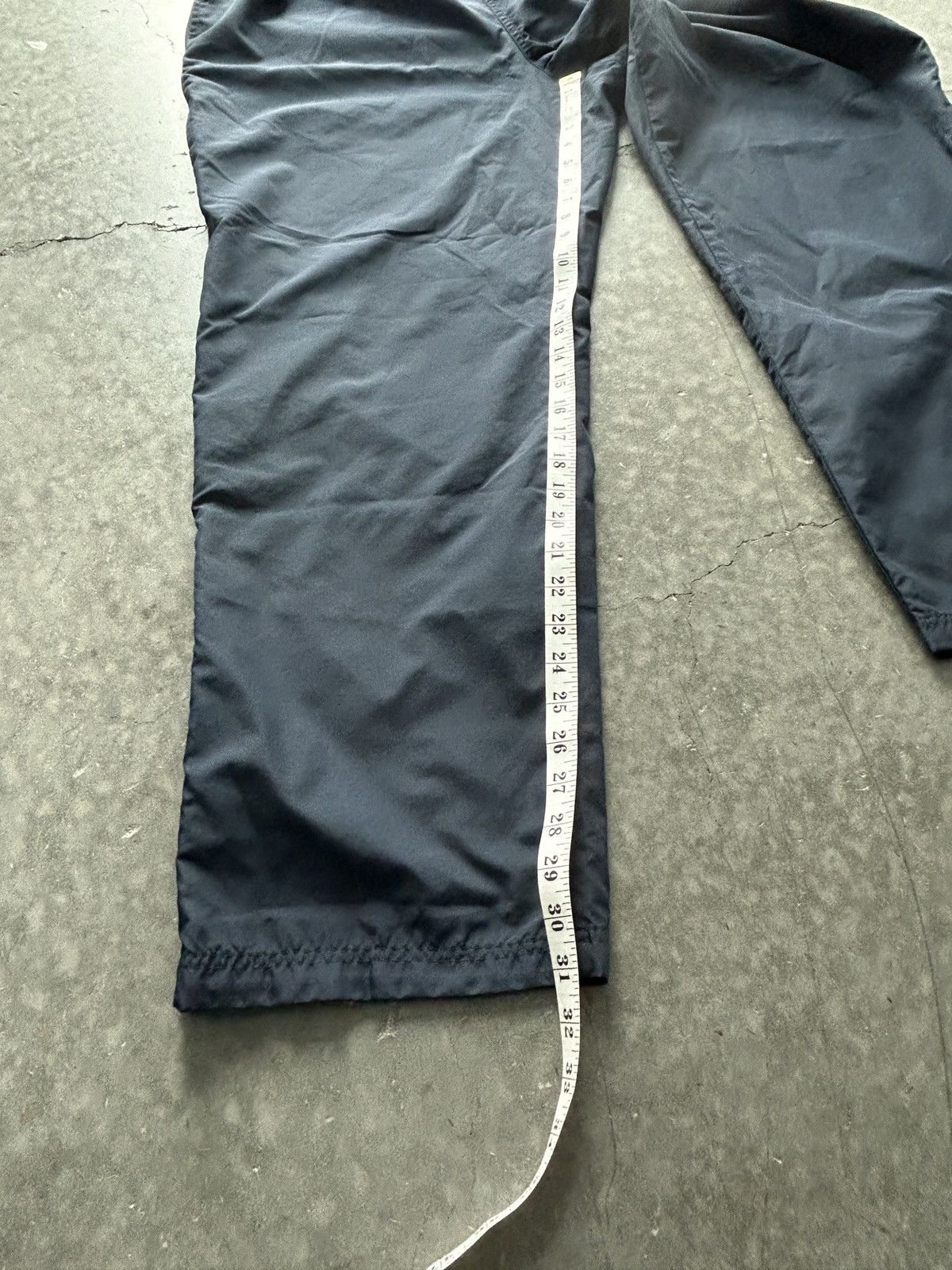 Nike Vintage Y2K Baggy Nike Track Pants Drill Style Nylon Size US 32 / EU 48 - 10 Thumbnail