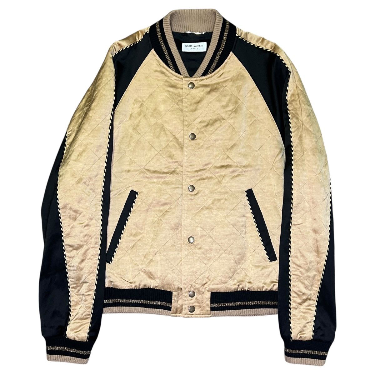 Saint Laurent Paris SAINT LAURENT PARIS 2021AW Teddy Quilting Padded Jacket Size US M / EU 48-50 / 2 - 1 Thumbnail
