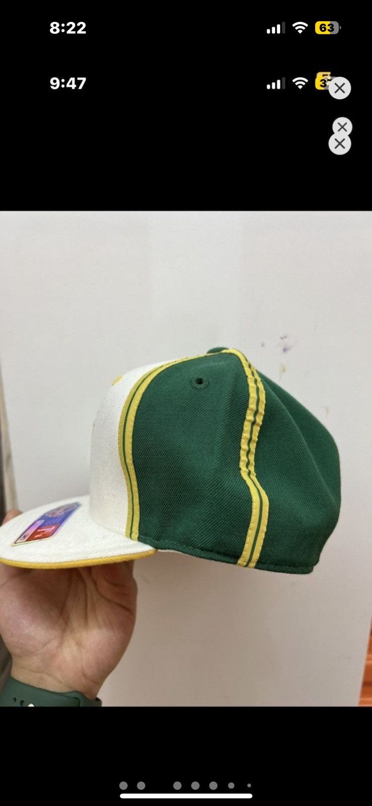 Reebok × Vintage ***FINAL DROP***RARE 00s REEBOK DUNKD BOSTON CELTICS 7 1/8 Size ONE SIZE - 3 Thumbnail