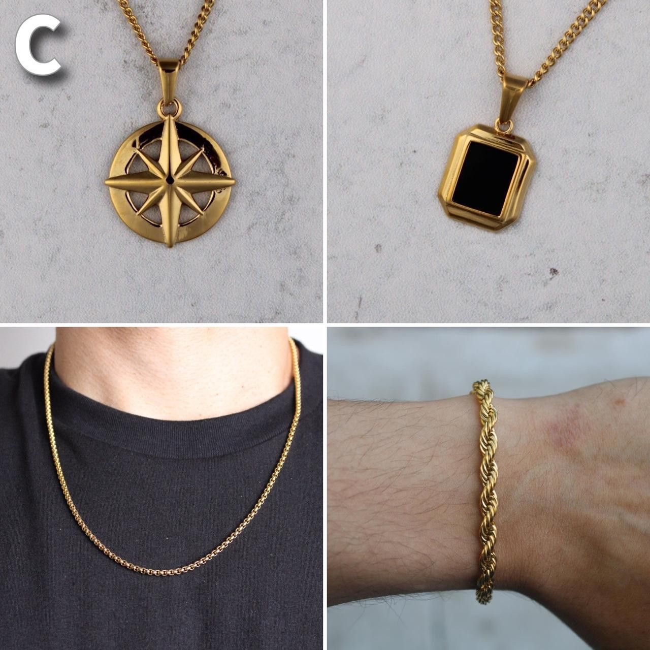Jewelry 5 Piece Gold Jewelry Set Size 28 - 4 Thumbnail