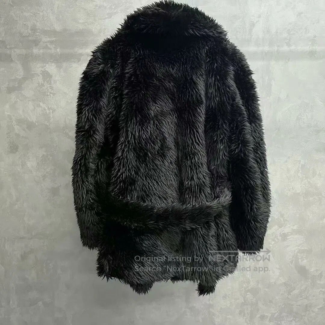 Balenciaga Balenciaga Black Fur Collar Coat. Size US S / EU 44-46 / 1 - 2 Thumbnail