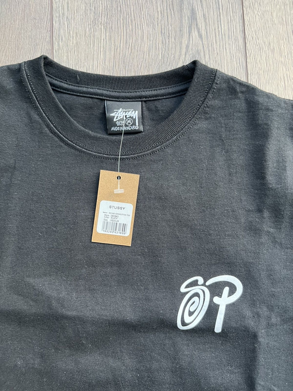 Patta × Stussy Stussy x Patta Sound Connection Tee “Black” Medium Size US M / EU 48-50 / 2 - 5 Thumbnail