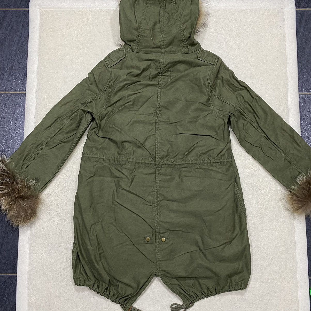 ADAM ET ROPE × Japanese Brand ADAM ET ROPE Racoon Fur Parka Jacket Size S / US 4 / IT 40 - 6 Thumbnail