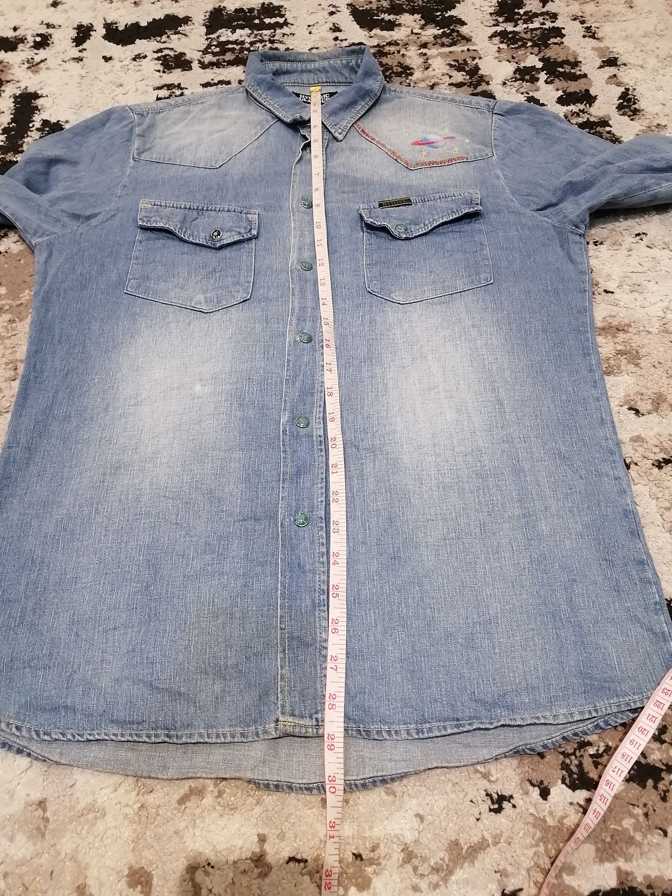 Hysteric Glamour Vintage Hysteric Glamour Denim Shirt Size US L / EU 52-54 / 3 - 17 Thumbnail