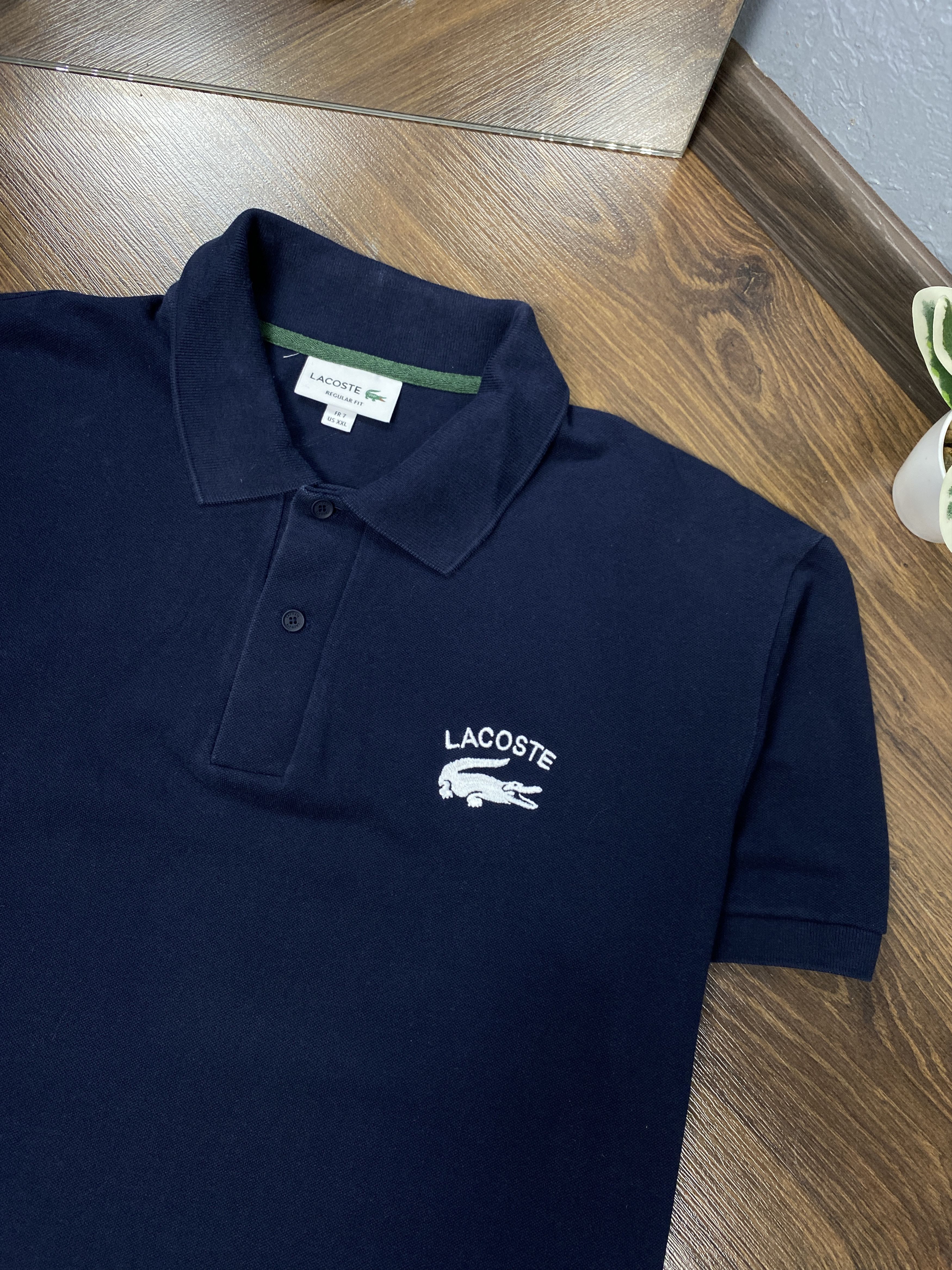 Lacoste × Vintage Lacoste vintage logo polo shirt y2k Size US XXL / EU 58 / 5 - 2 Thumbnail