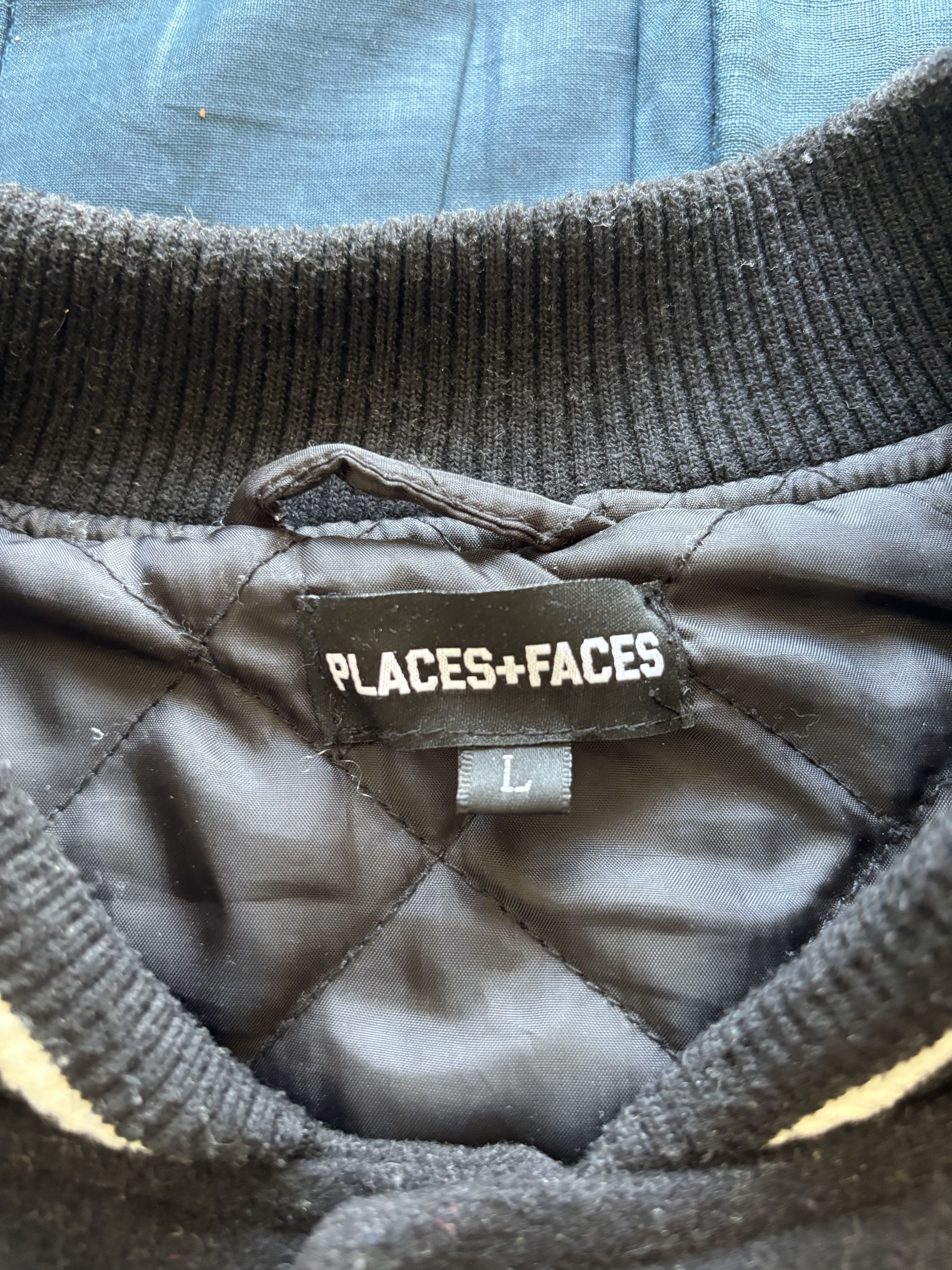 Places + Faces Places + Faces OG Varsity jacket Size US L / EU 52-54 / 3 - 4 Thumbnail