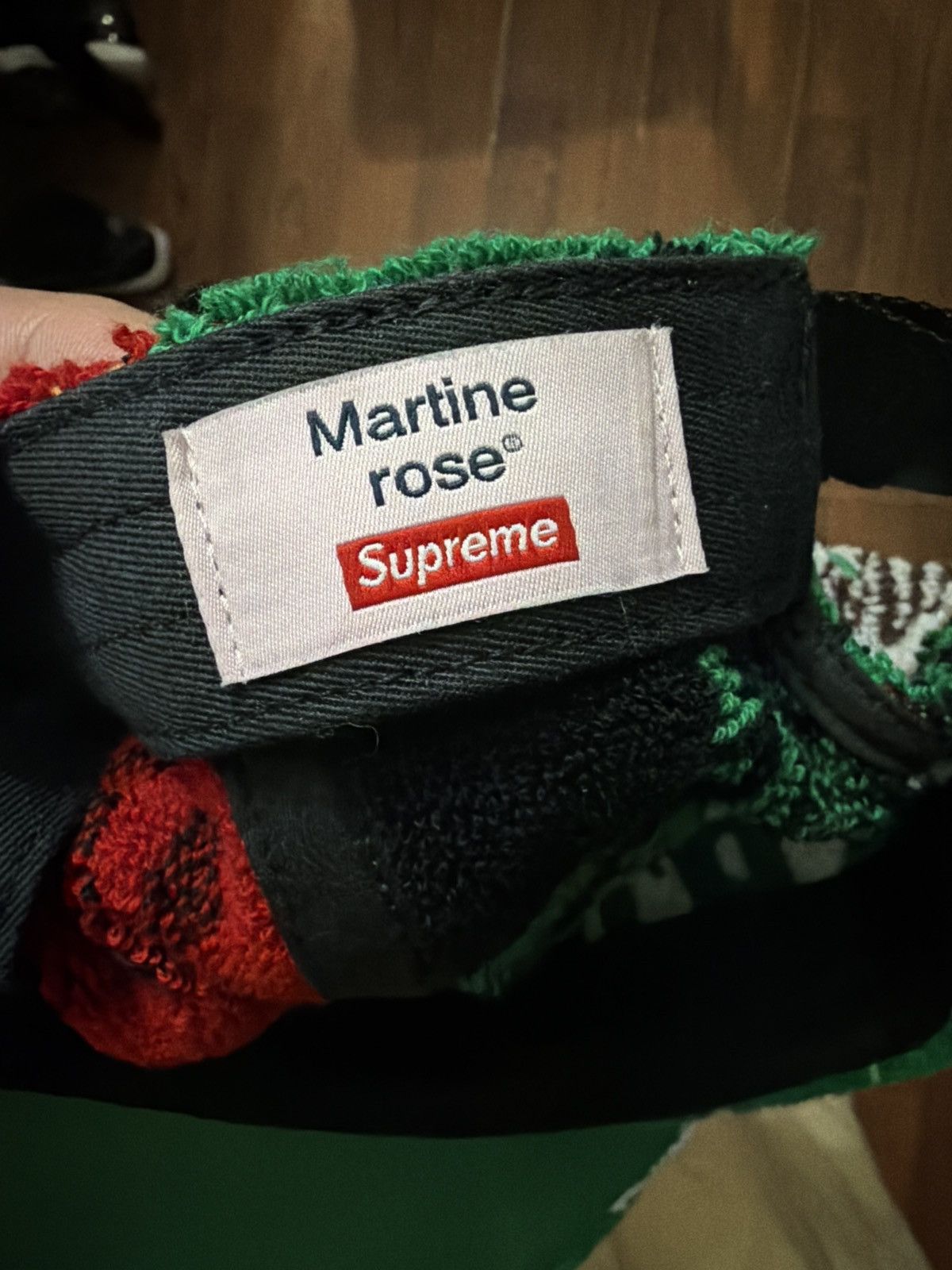 Supreme Martine Rose Towel 6-Panel FW24