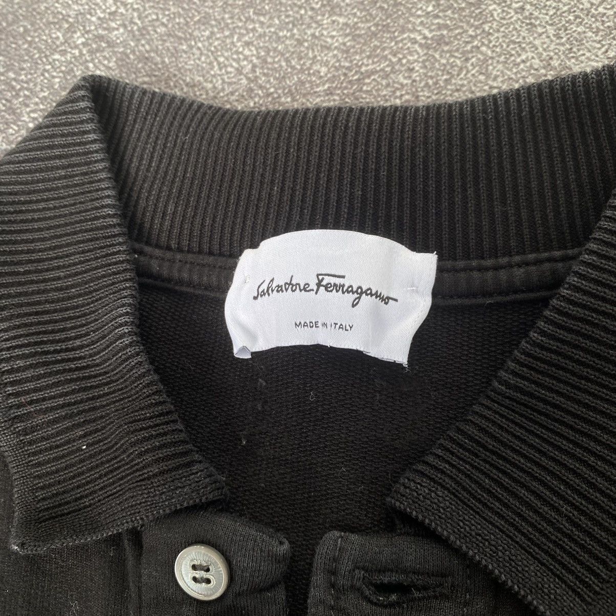 Japanese Brand × Salvatore Ferragamo Vintage Salvatore Ferragamo Polo Shirt Size US L / EU 52-54 / 3 - 2 Thumbnail