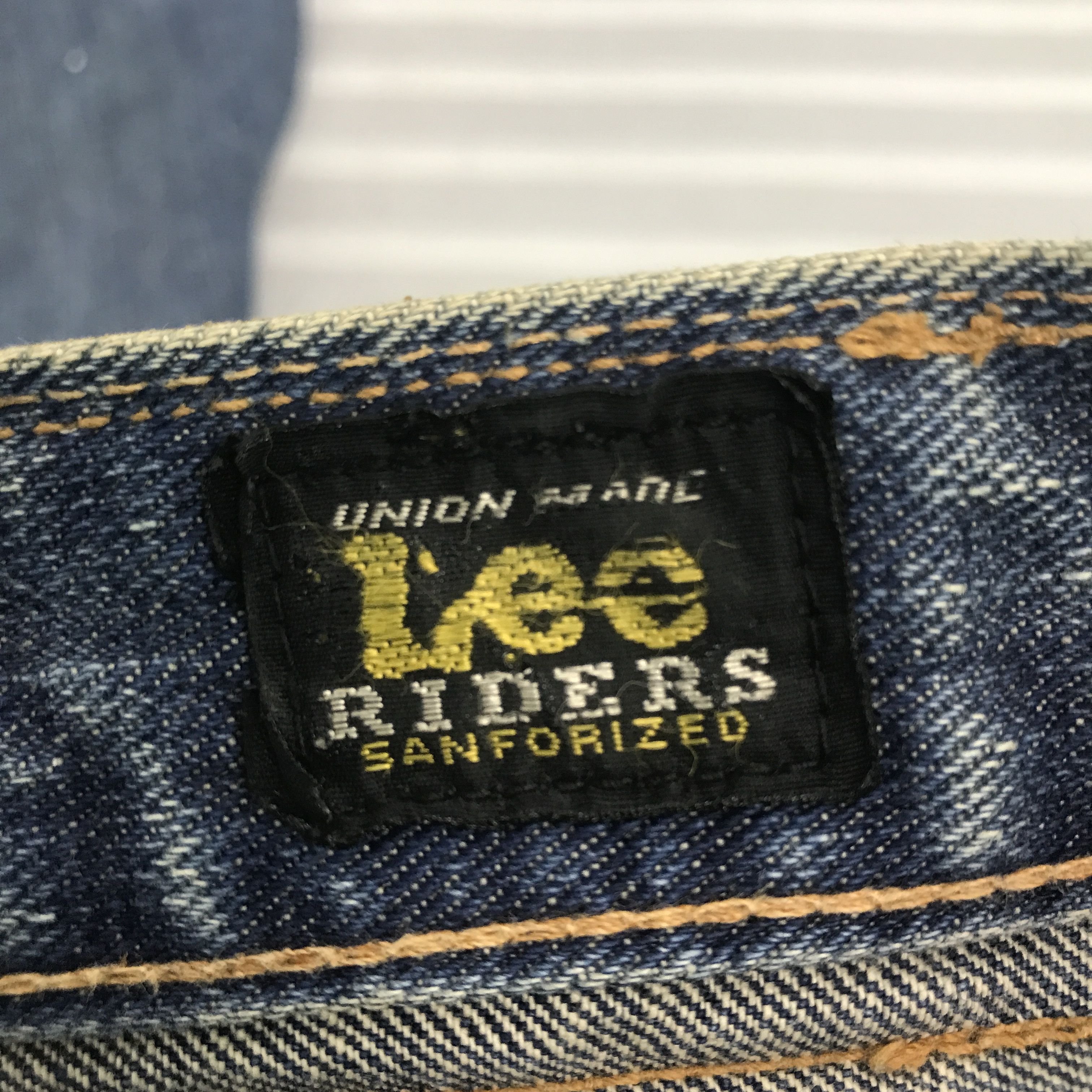 Japanese Brand × Lee × Vintage Vintage Lee Raiders Rusty style denim pants Size US 29 - 15 Thumbnail