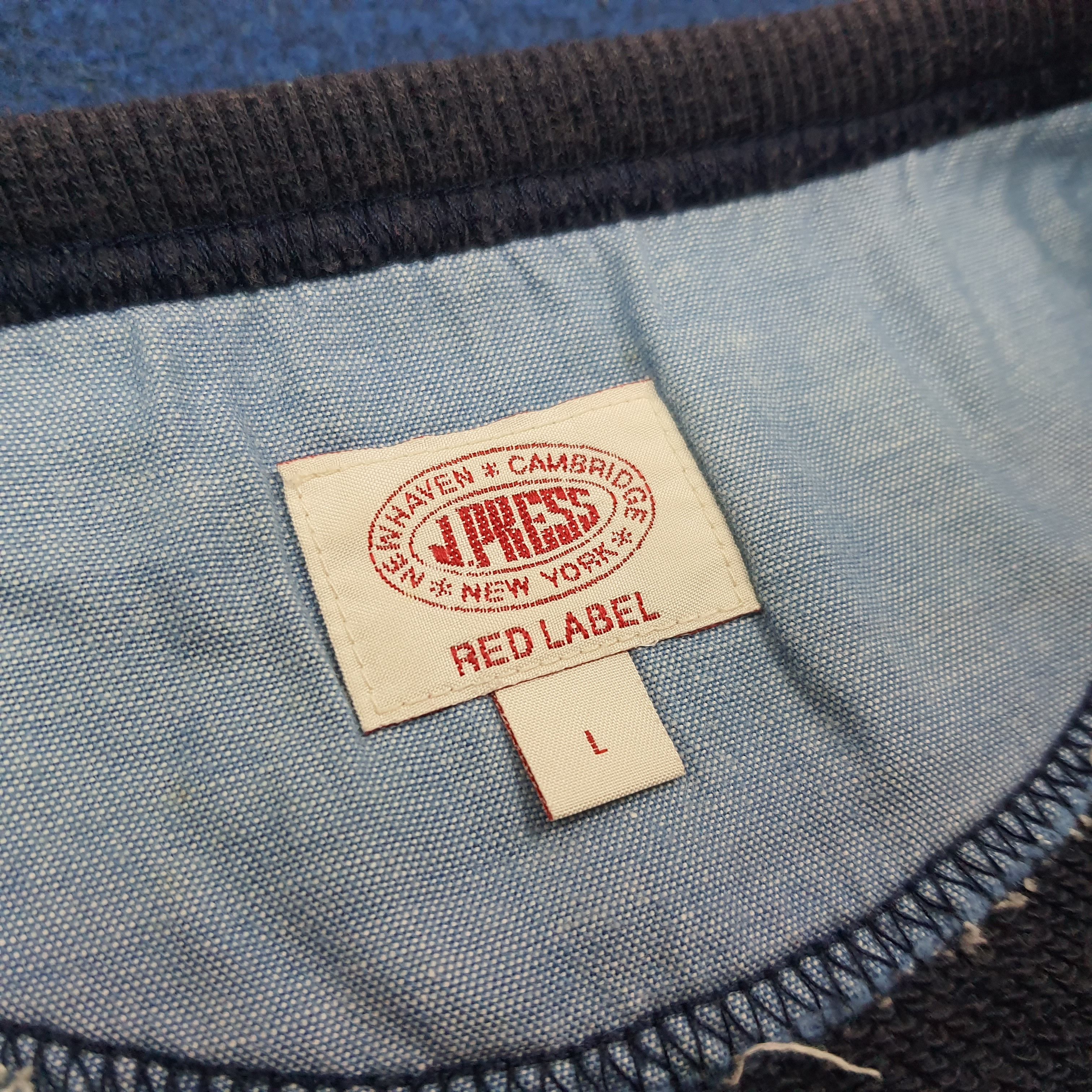 J. Press Newhaven Cambridge New York Red Label Sweatshirt C275N6 Size US M / EU 48-50 / 2 - 5 Thumbnail