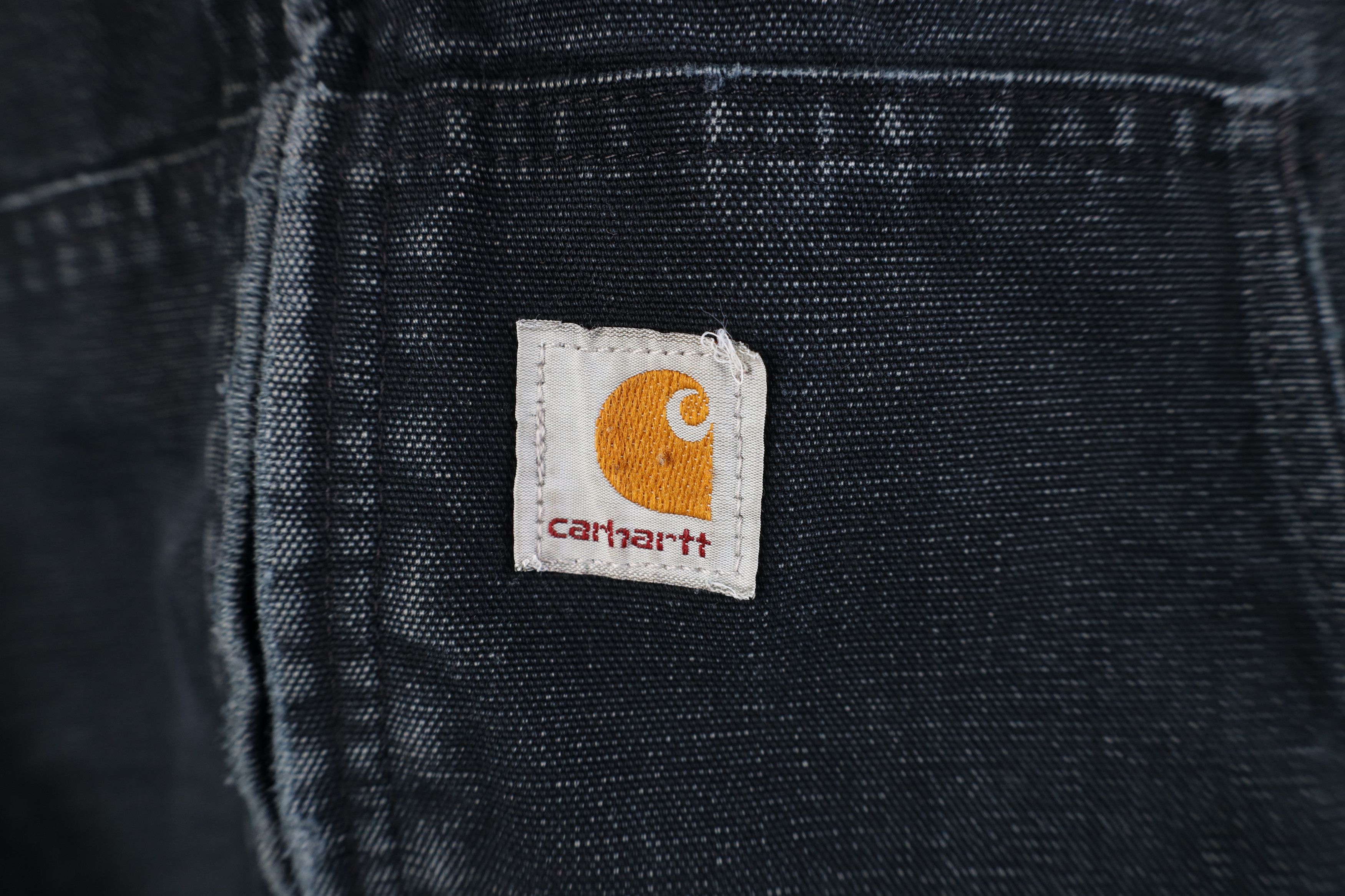 Carhartt Vintage Y2K Carhartt Quilted Canvas Hooded Jacket Black USA Size US XXL / EU 58 / 5 - 4 Thumbnail