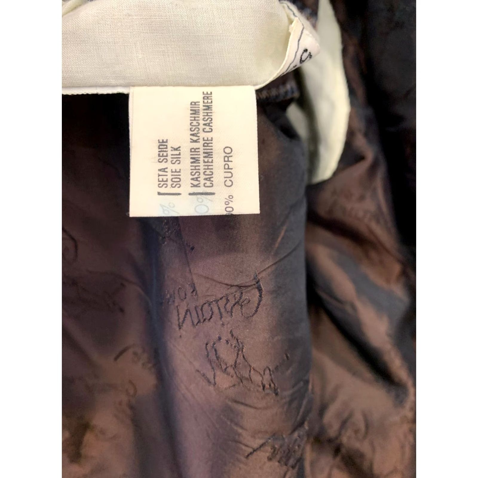 Brioni BRIONI Roman Style Blazer Sport Coat Ferrari 46R Brown Plaid Silk Cashmere 2 Piece Men Size 46R - 6 Thumbnail