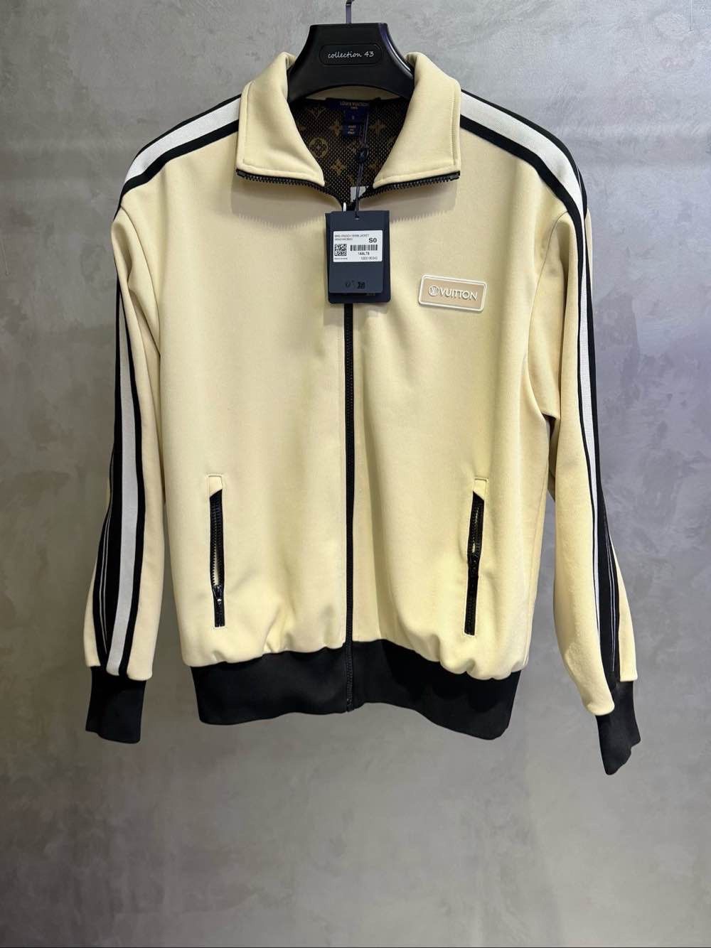 Louis Vuitton Louis Vuitton Zip Up Track Jacket Size S Size S / US 4 / IT 40 - 1 Thumbnail