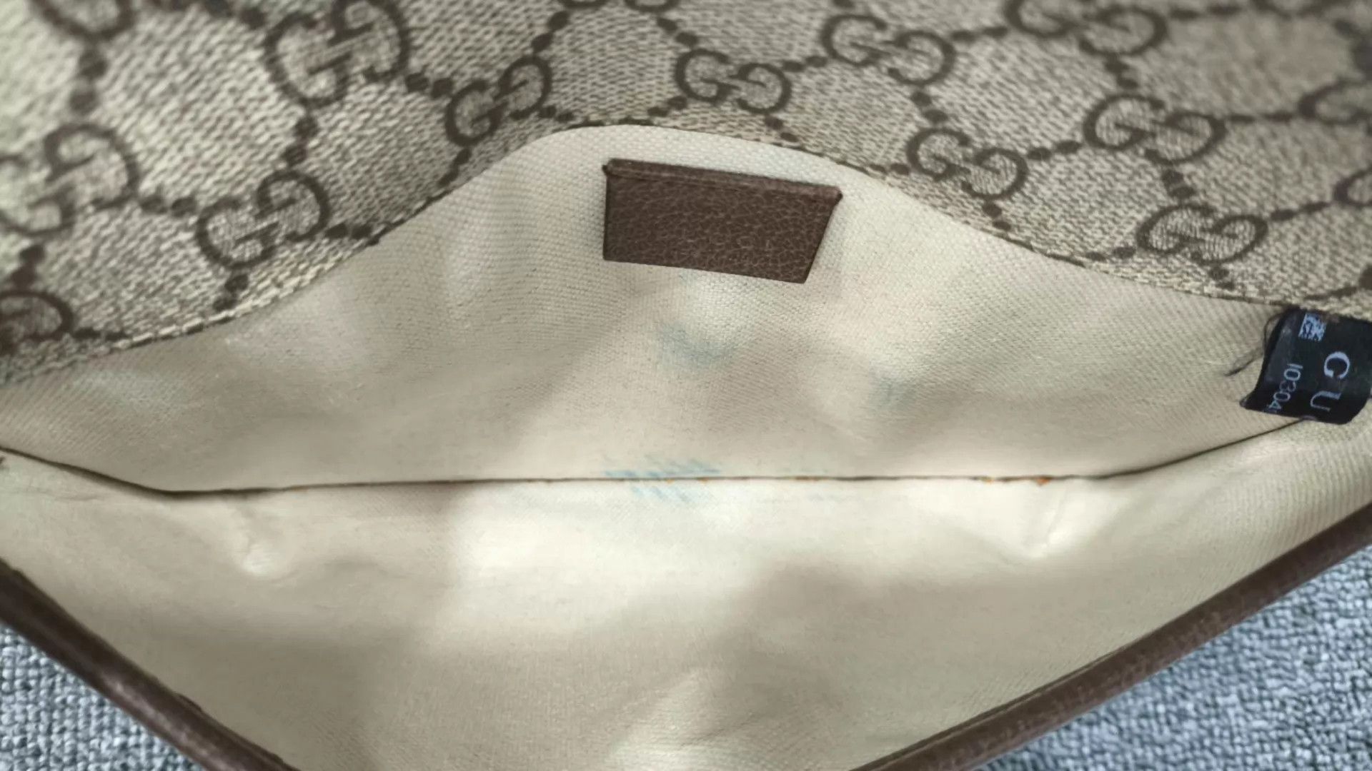 Gucci GUCCI Tiger Head Crossbody Bag 98 New Khaki Size ONE SIZE - 5 Thumbnail