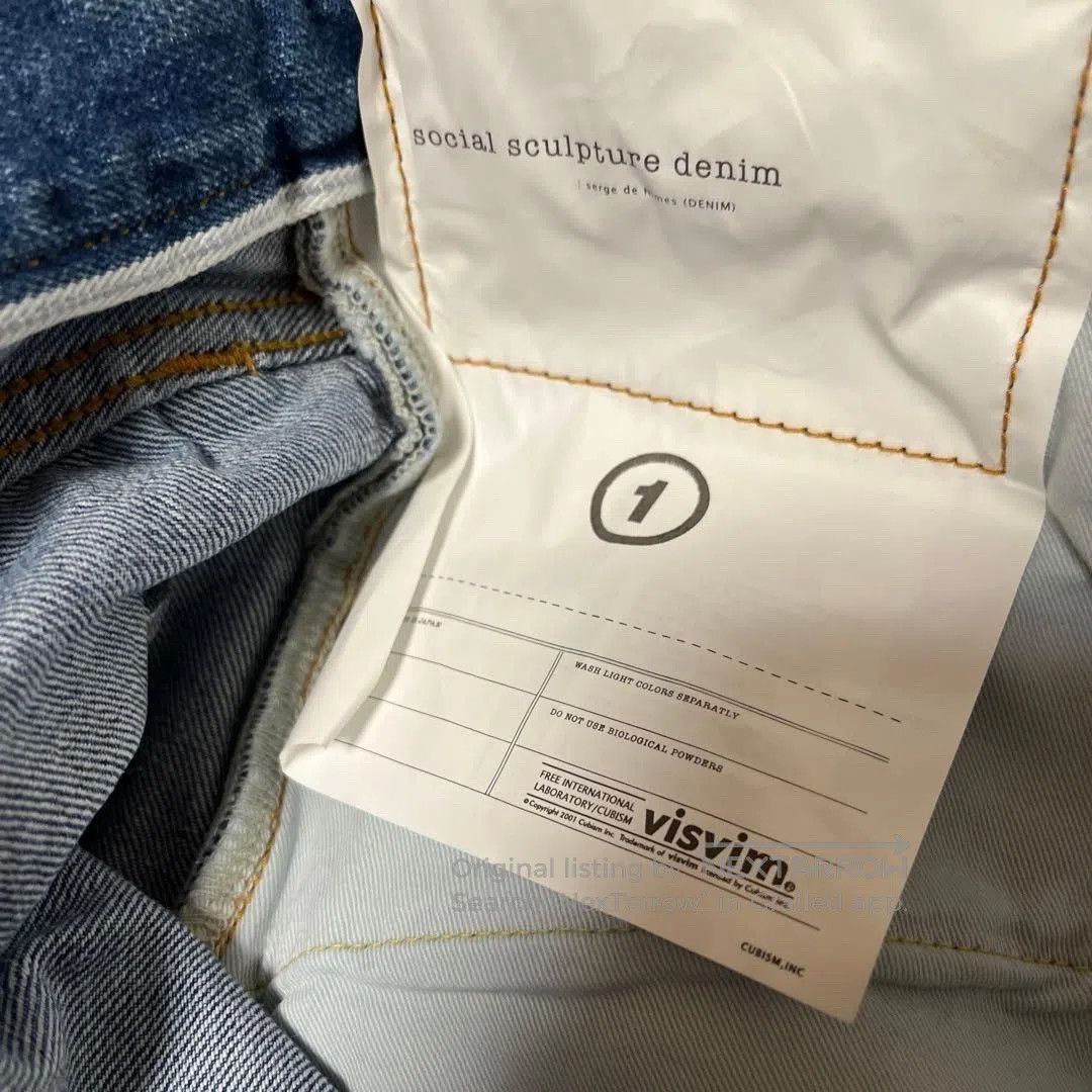 Visvim VISVIM 25SS SOCIAL SCULPTURE 11 Jeans. Size US 26 / EU 42 - 5 Thumbnail