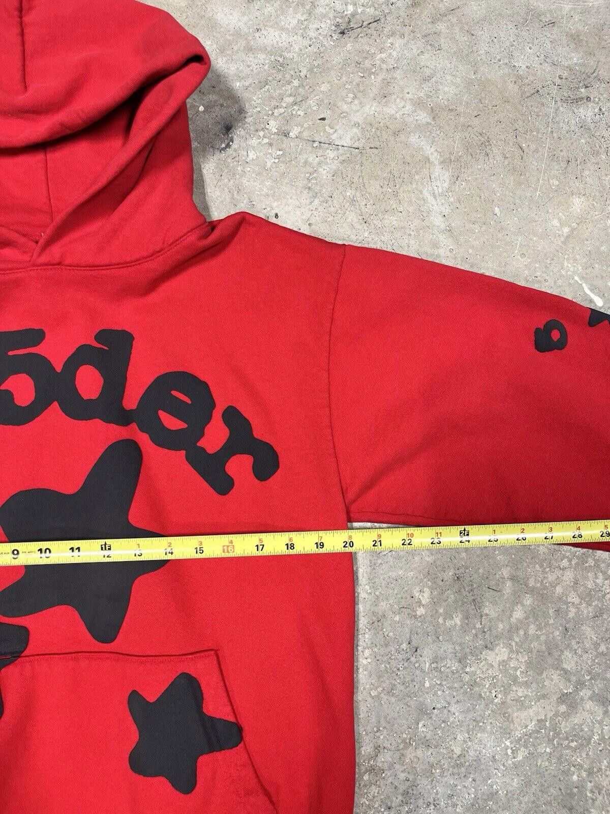Designer sp5der Beluga Hoodie Medium Red | Grailed Designer sp5der Beluga Hoodie Medium Red | Grailed