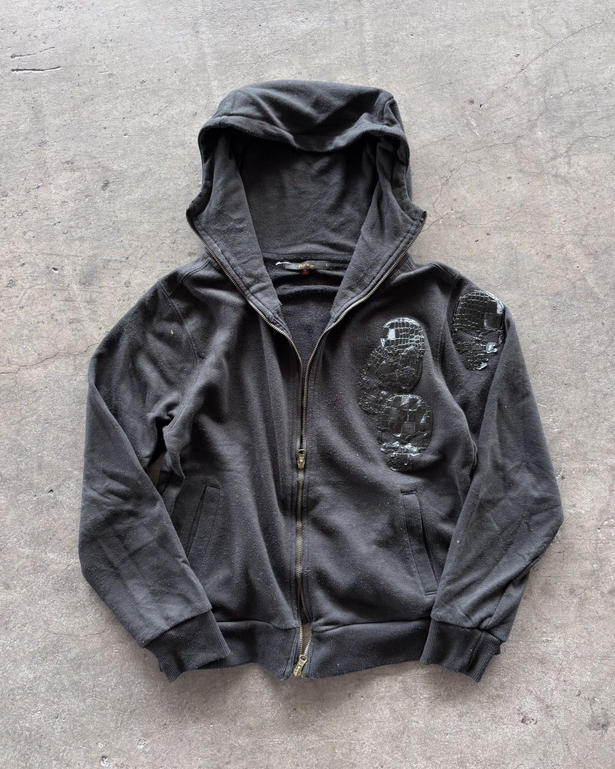 If Six Was Nine × Japanese Brand × KMRii 2000s Proto Type Poem Skull Ninja Hoodie Size US L / EU 52-54 / 3 - 2 Thumbnail
