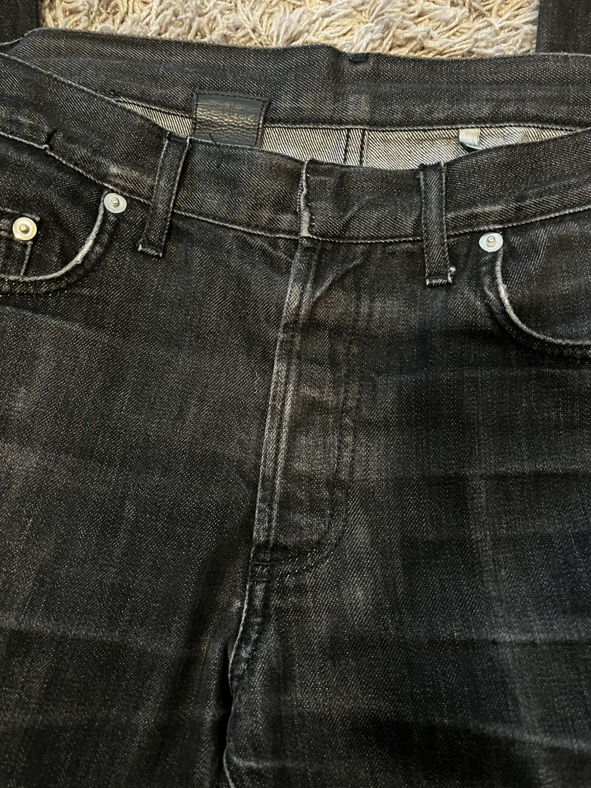 Dior dior homme black denim jeans Size US 32 / EU 48 - 2 Thumbnail
