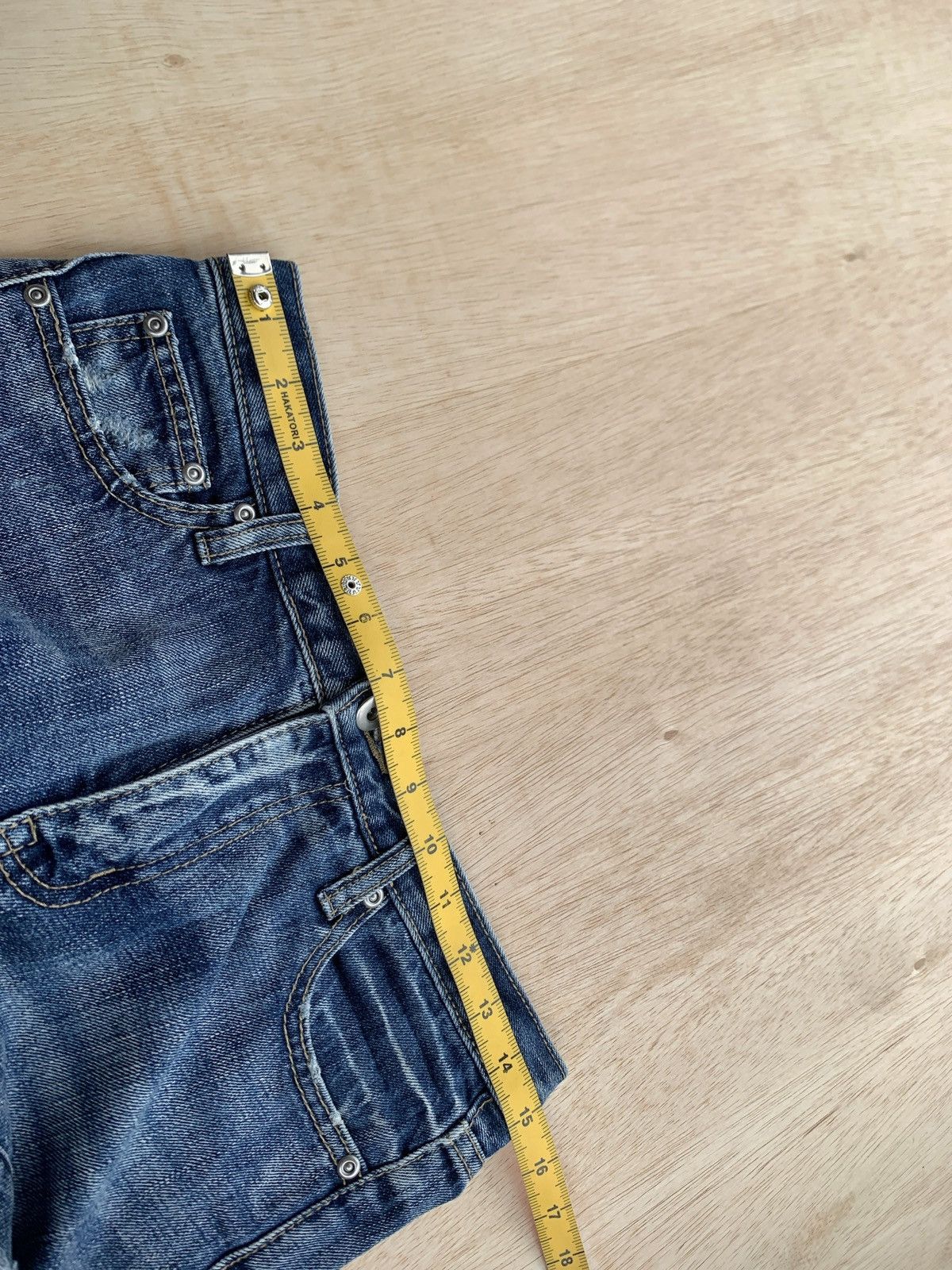 If Six Was Nine × Japanese Brand Distressed Denim Ozoc Patchwork Jeans Size US 30 / EU 46 - 6 Thumbnail