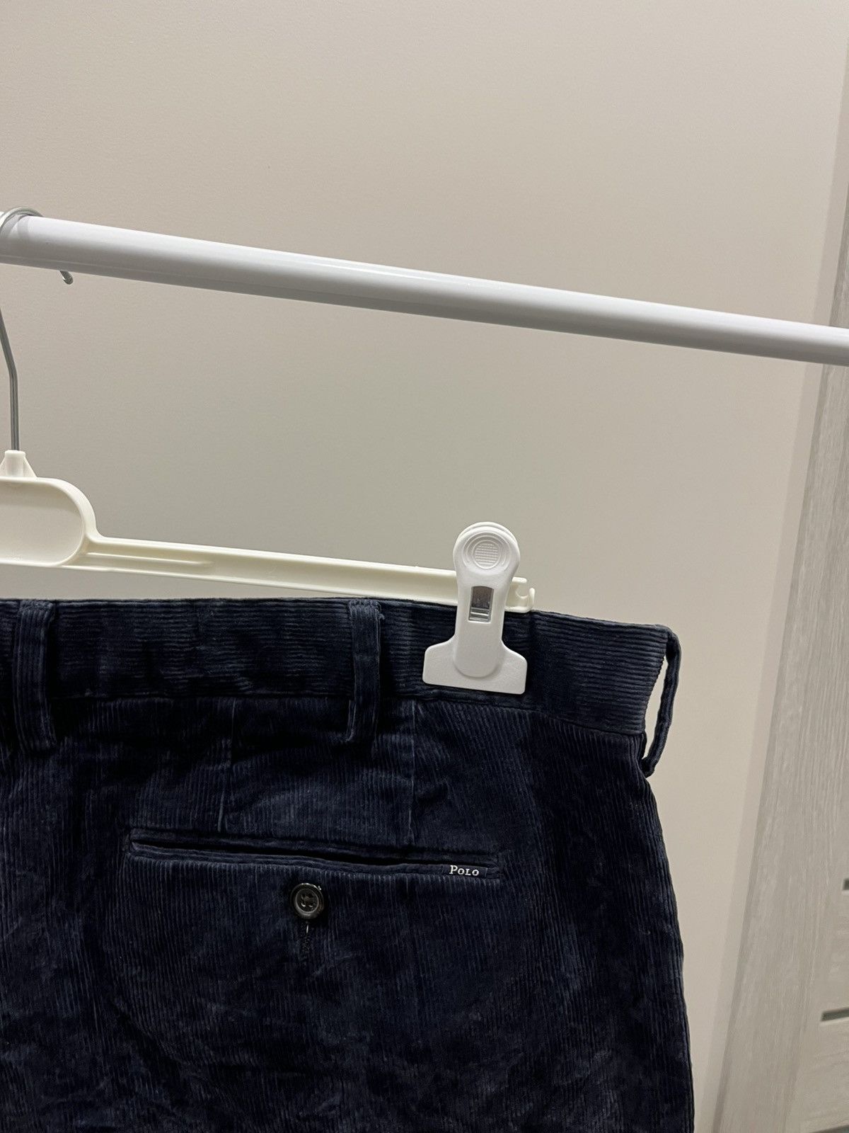 Polo Ralph Lauren Polo Ralph Lauren Velvet Pants Stretch Slim Fit blue 40/30 Size US 40 / EU 56 - 5 Thumbnail