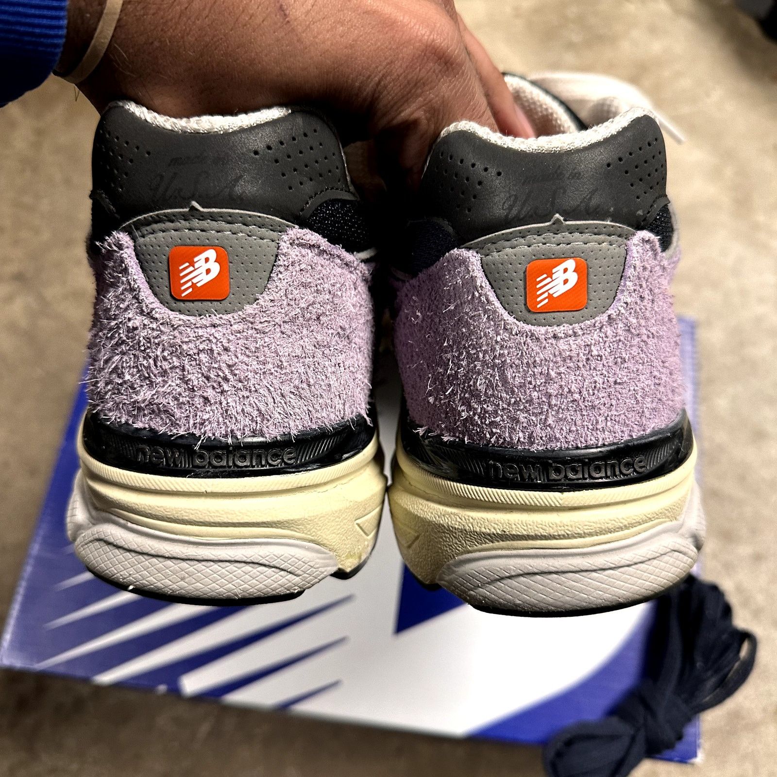 New Balance Teddy Santis New Balance 990v3 "Amethyst" Size US 11.5 / EU 44-45 - 4 Thumbnail