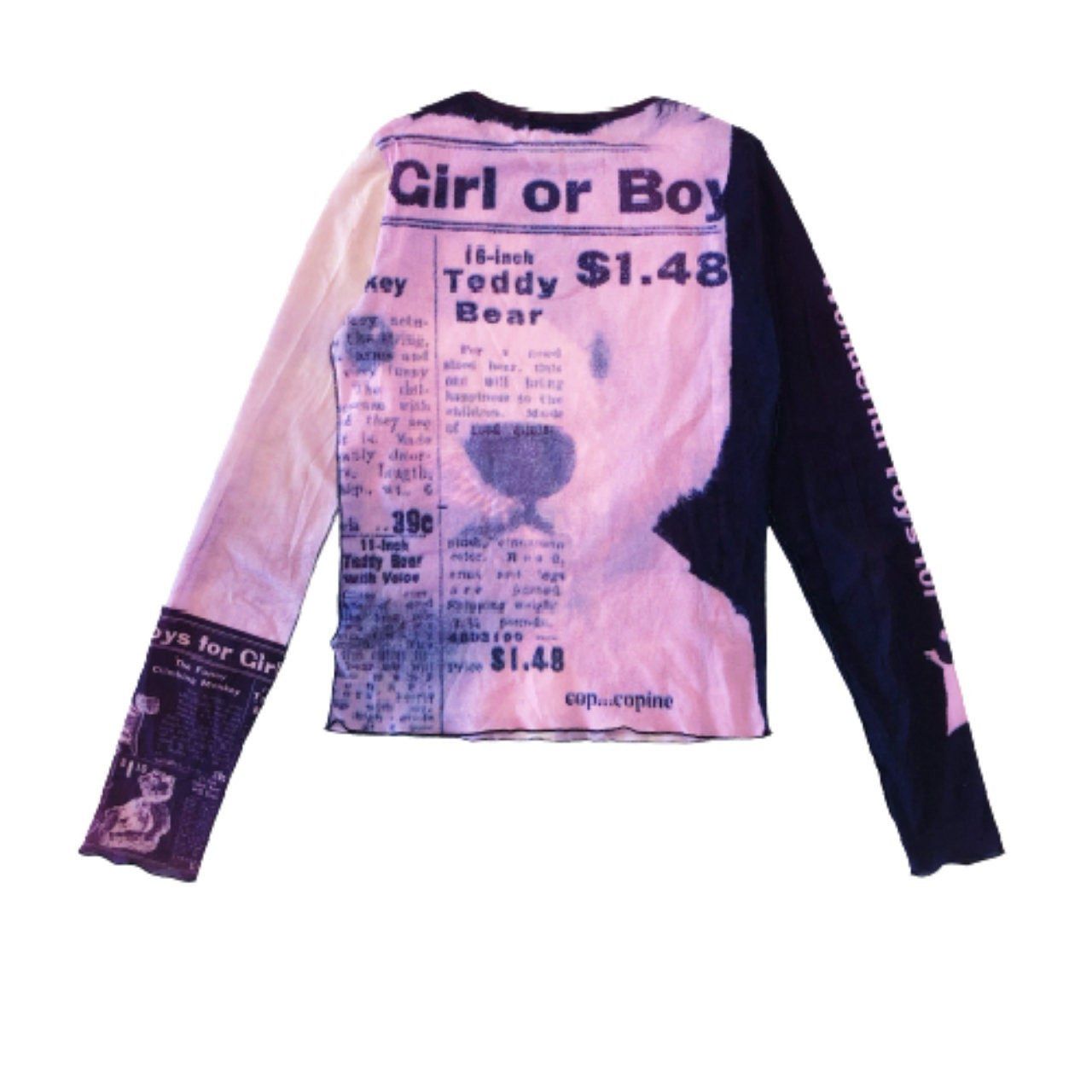 Cop Copine Cop Copine Mesh Top Girl or Boy Size ONE SIZE - 4 Thumbnail