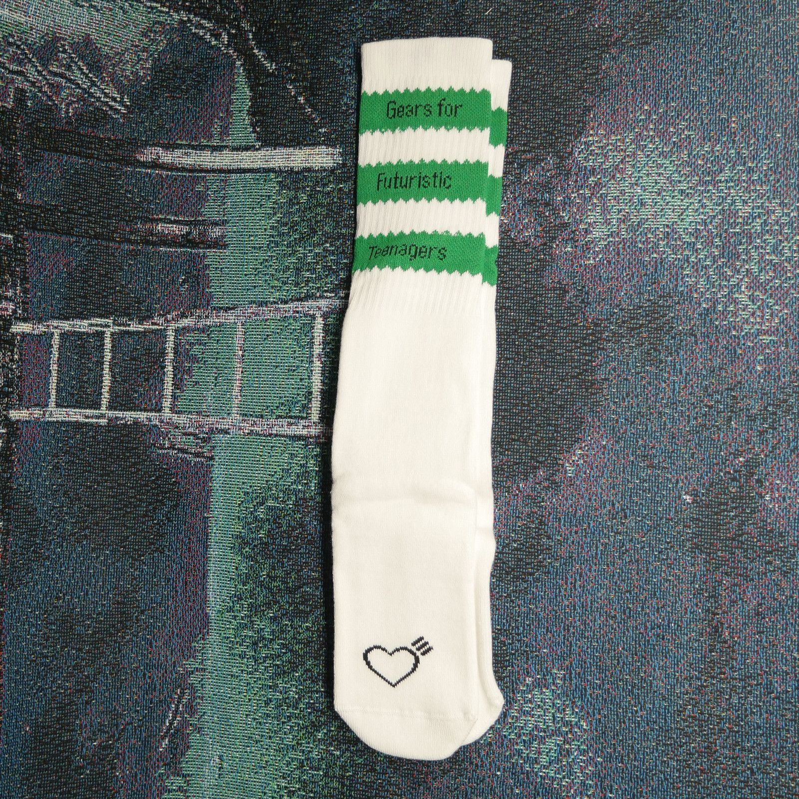 Adidas × Human Made × Nigo Adidas x Human Made Striped Crew Socks Size Small Size ONE SIZE - 2 Thumbnail