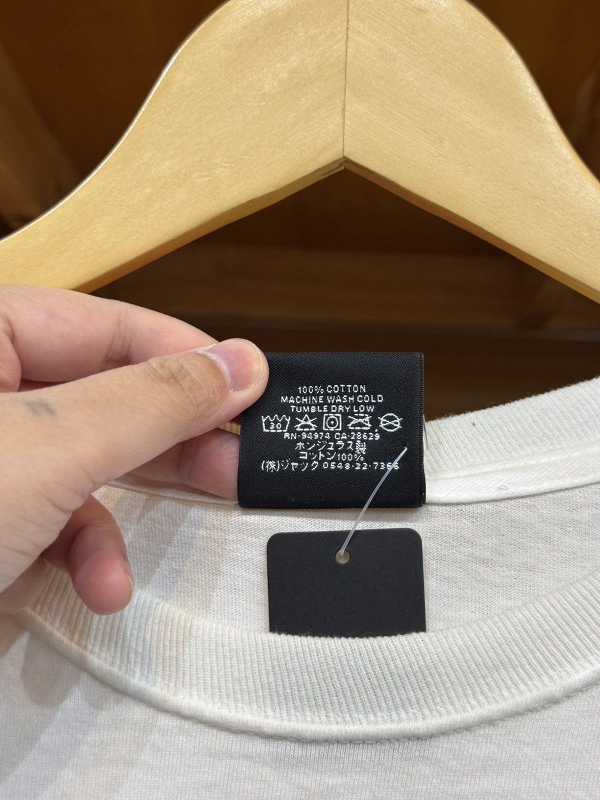DENIM TEARS × Stussy Stussy x Denim Tears T-shirt Size US XL / EU 56 / 4 - 4 Thumbnail