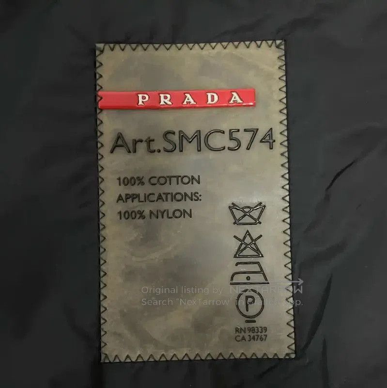 Prada Prada Men's Black Lightweight Spring Jacket. Size US S / EU 44-46 / 1 - 3 Thumbnail