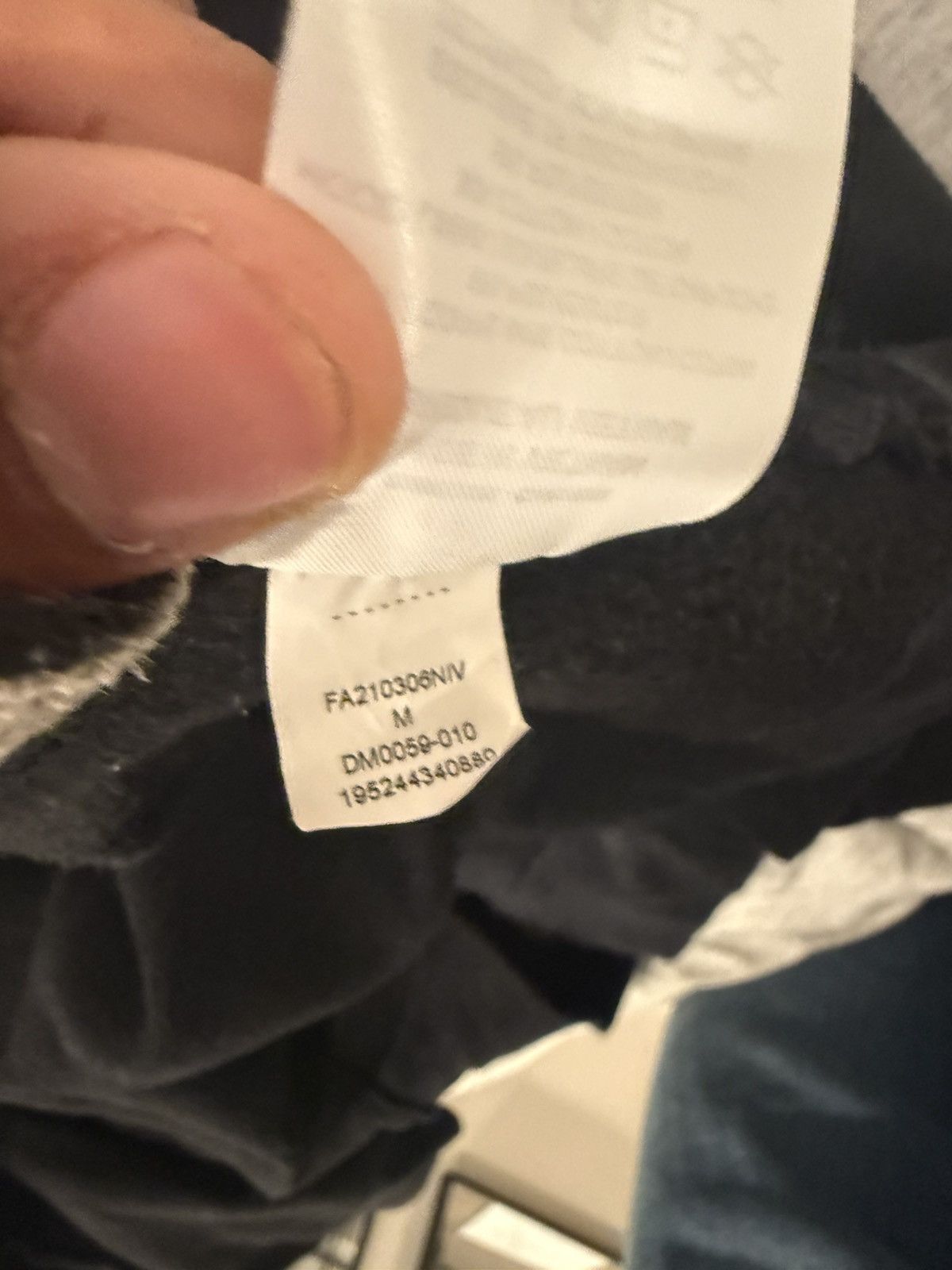 Jordan Brand × Off-White Jordan x Off-White Hoodie Black Embroidered Size [Medium] Size US M / EU 48-50 / 2 - 7 Thumbnail