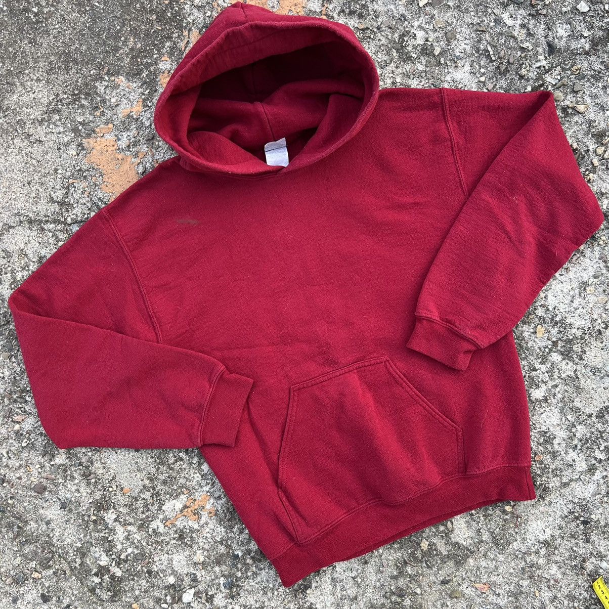 Fruit Of The Loom × Vintage VINTAGE FOTL BLANK HOODIE KANYE VIBE Size US S / EU 44-46 / 1 - 2 Thumbnail