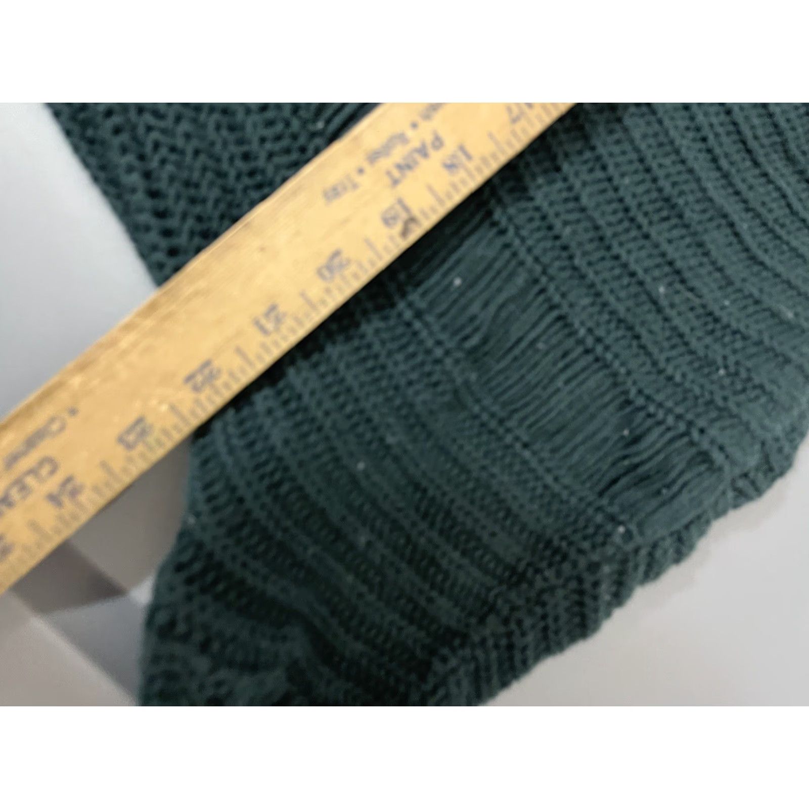 Express EXPRESS Women's Sweater XS Green Knit Mock Neck Pullover Relaxed Stretch Size XS / US 0-2 / IT 36-38 - 5 Thumbnail
