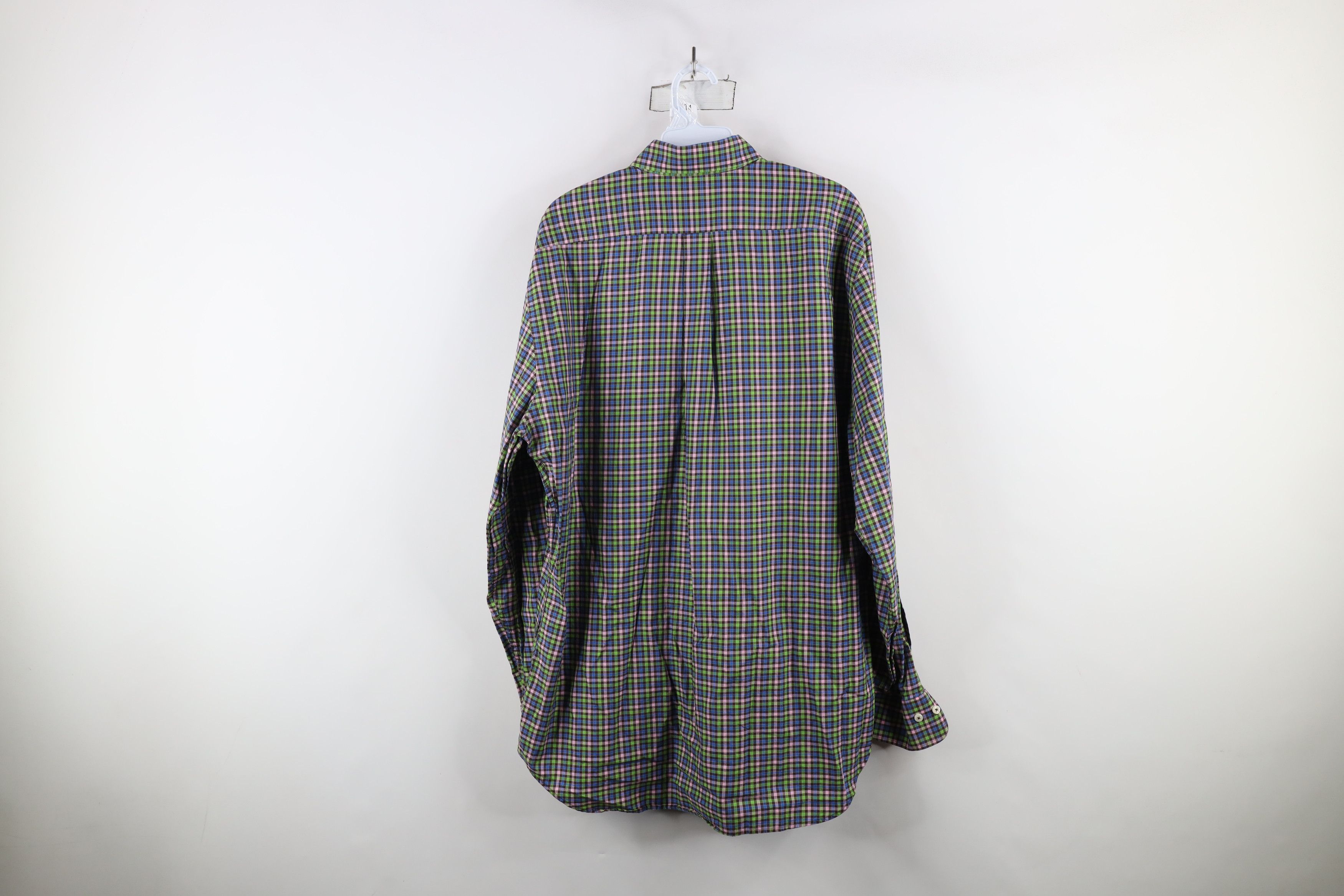 Peter Millar × Vintage Vintage Peter Millar Rainbow Collared Button Down Shirt Size US L / EU 52-54 / 3 - 9 Thumbnail