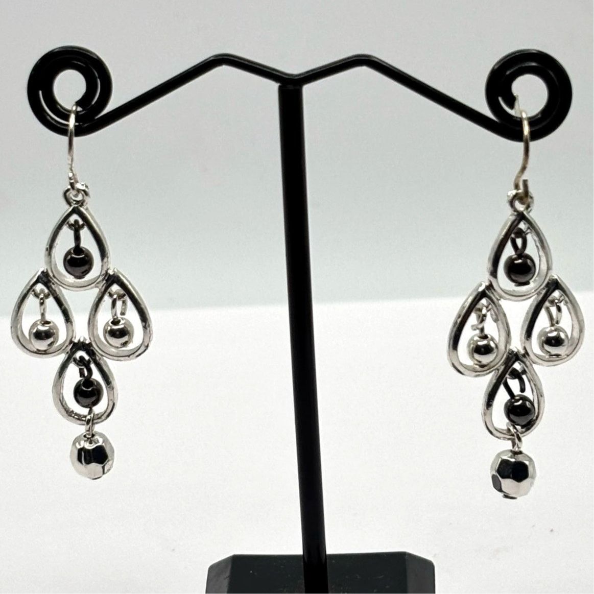 Other Silver Chandelier Earrings Size ONE SIZE - 2 Thumbnail