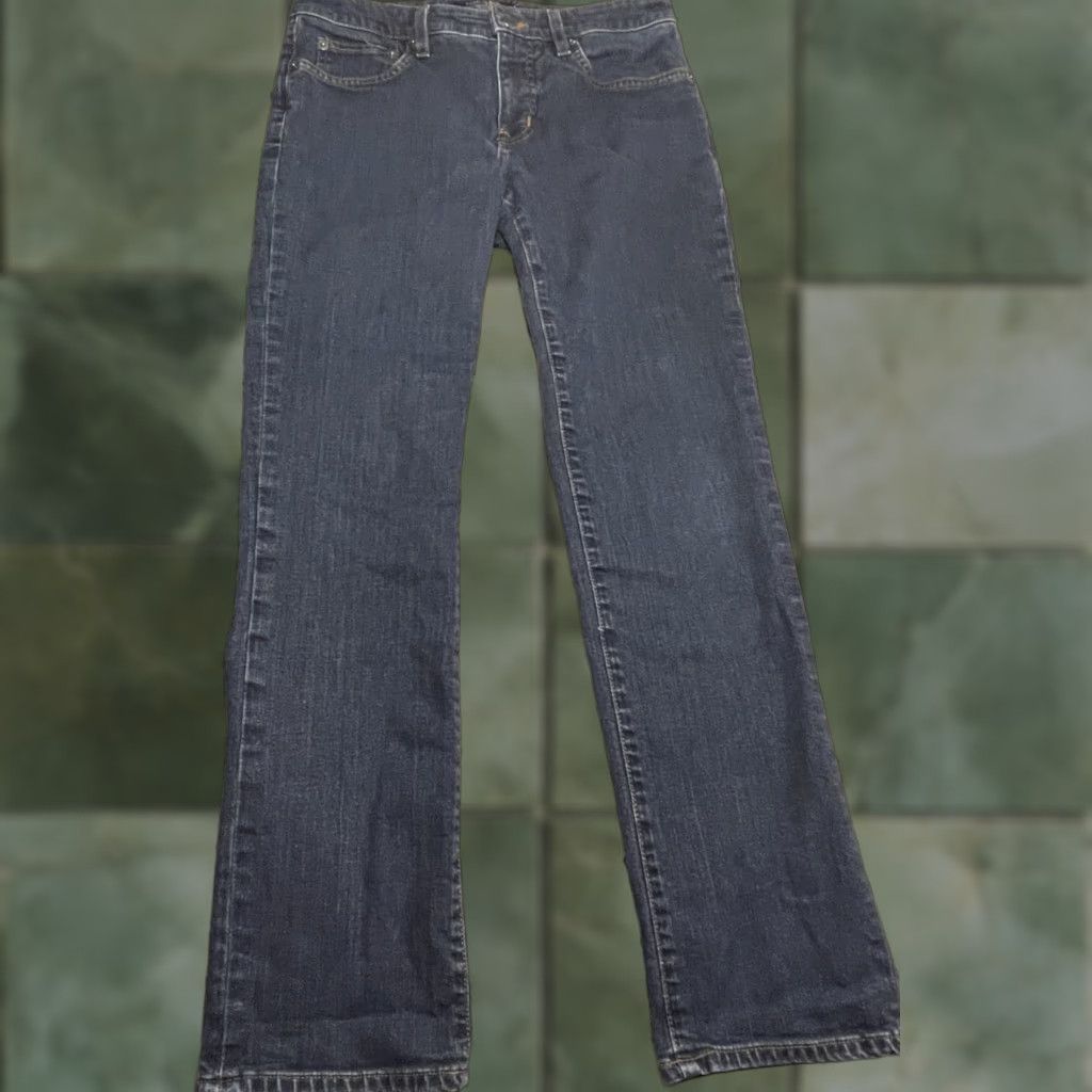 Ralph Lauren Ralph Lauren Jeans Womens 8 Blue Denim Black Label LRL Straight Leg Bootcut Bottoms Womens Size 30" / US 8 / IT 44 - 1 Thumbnail