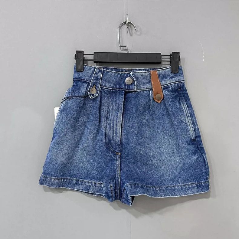 Loewe loewe Blue cropped jeans 2505-Nextarrow Size US 32 / EU 48 - 2 Thumbnail