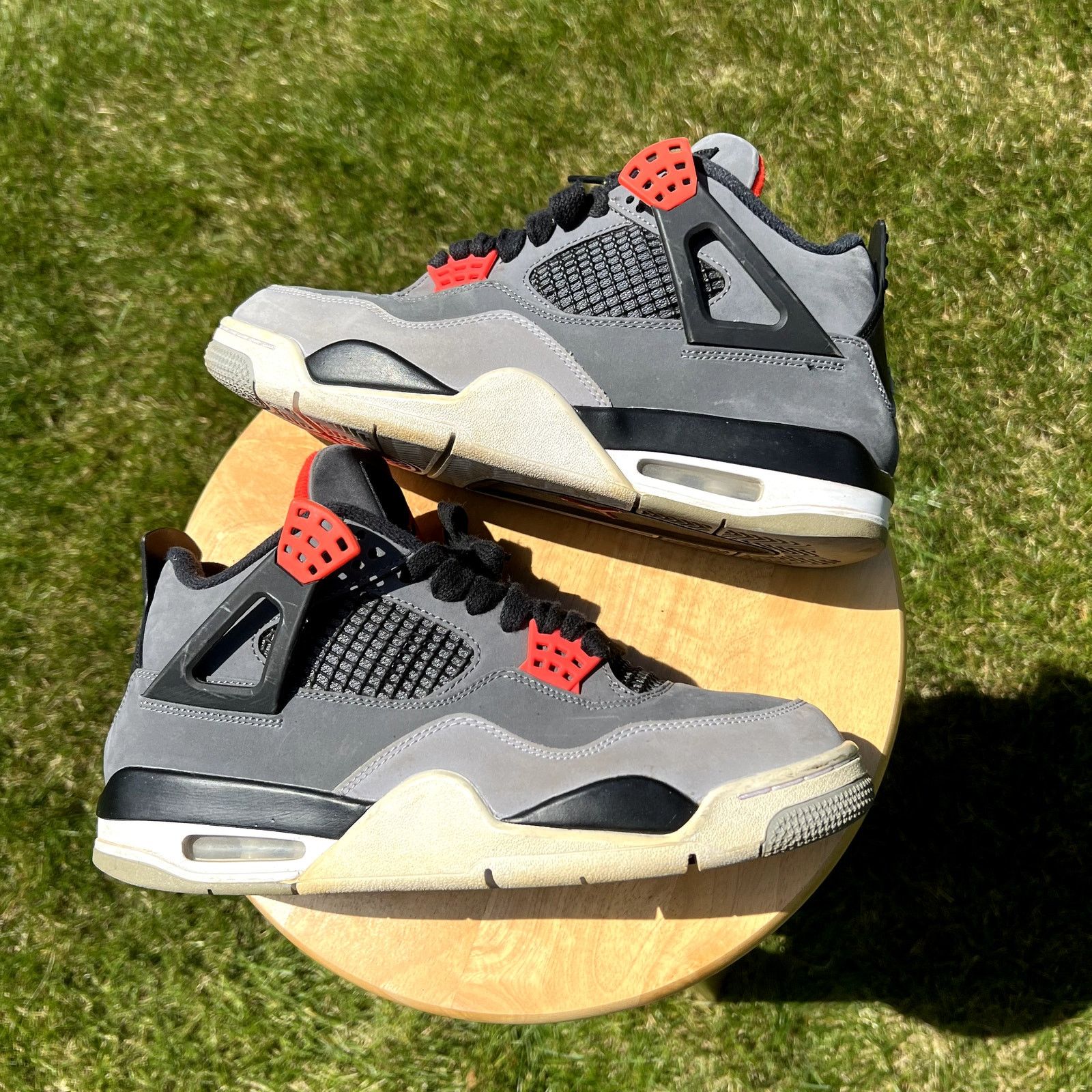 Jordan Brand × Nike Nike Air Jordan 4 Retro Infrared Men's Shoes - Size 9 Size US 9 / EU 42 - 1 Thumbnail