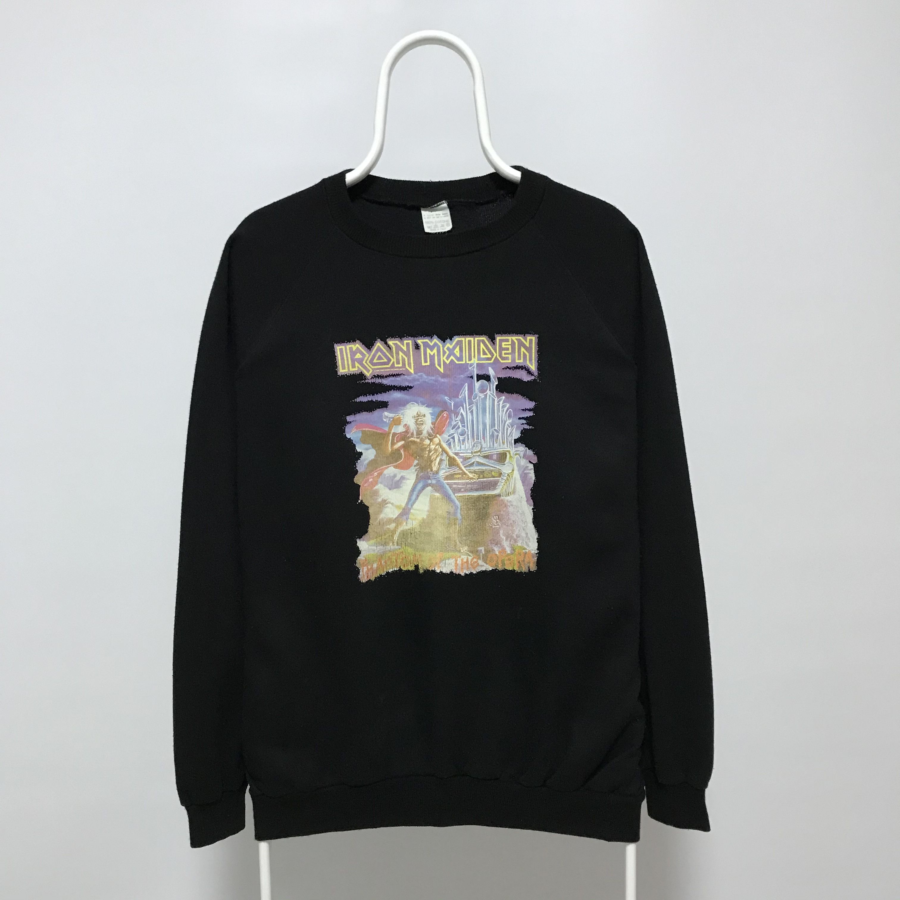 Iron Maiden IRON MAIDEN Phantom Of The Opera 1988 Vintage Sweatshitr Size US L / EU 52-54 / 3 - 1 Thumbnail