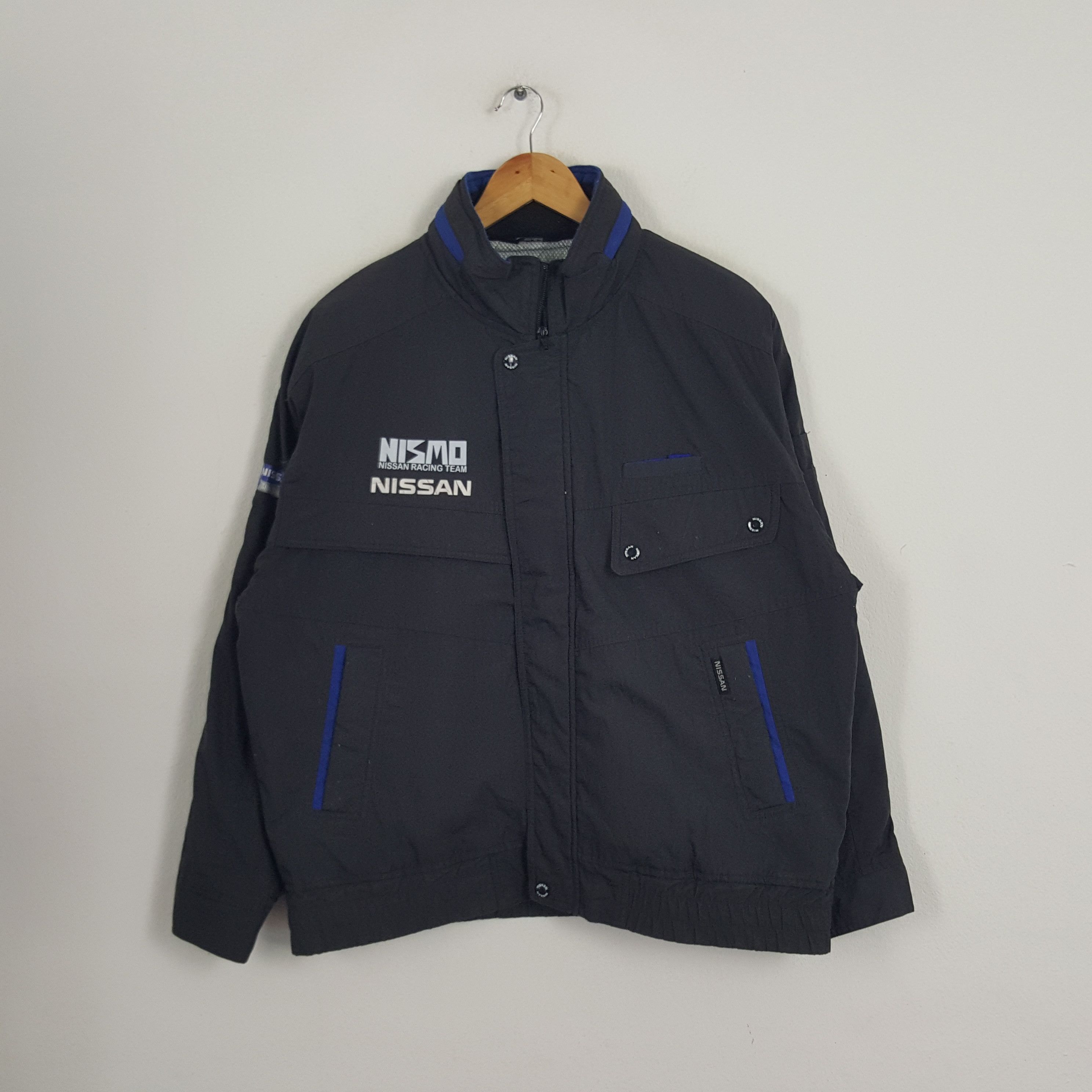 Japanese Brand × Vintage Vintage Nismo Nissan Japanese Racing Team Custom Art Jacket Size US XL / EU 56 / 4 - 3 Thumbnail