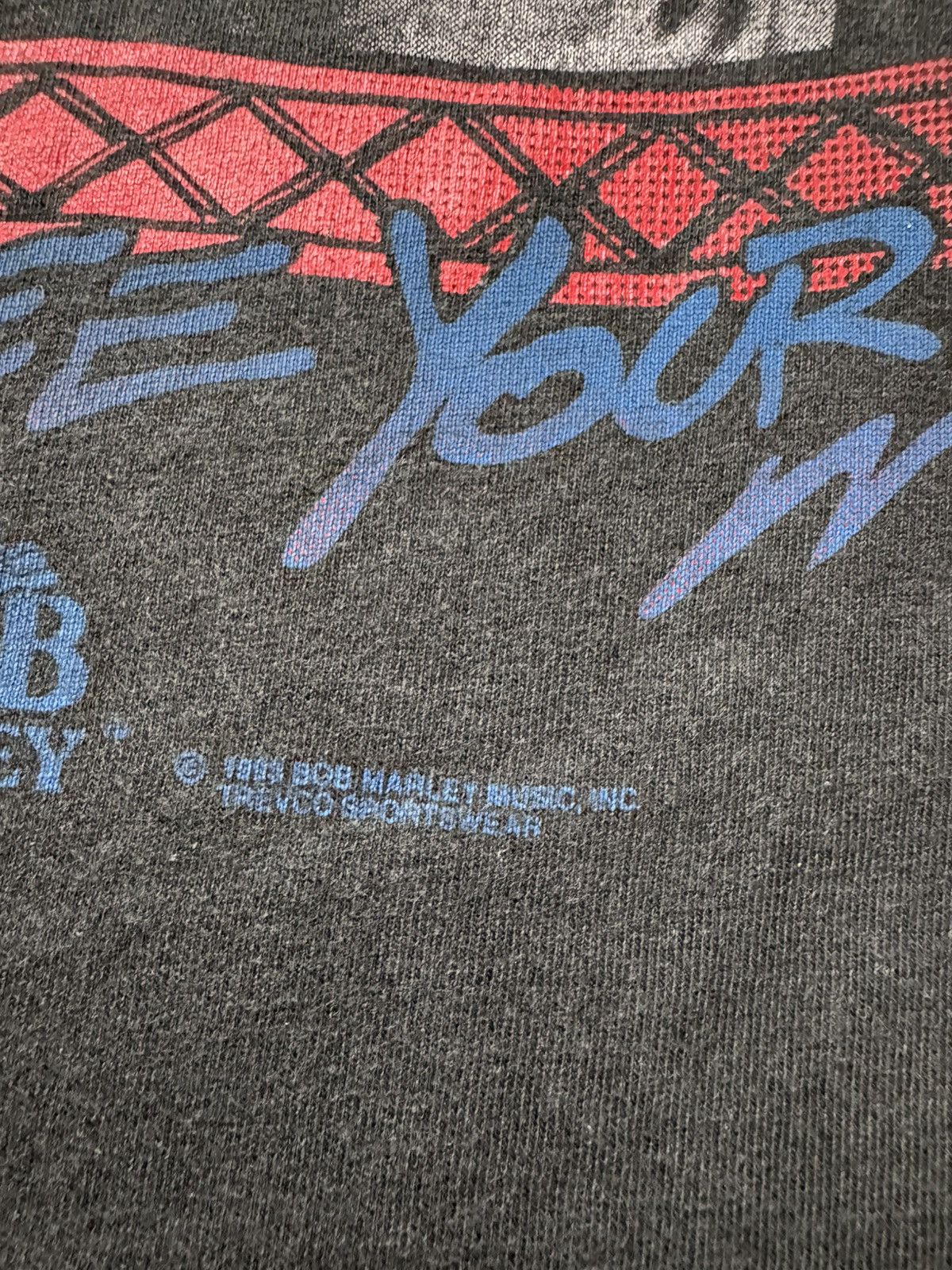 Bob Marley Vintage Bob Marley 1993 Free Your Mind Size US L / EU 52-54 / 3 - 3 Thumbnail