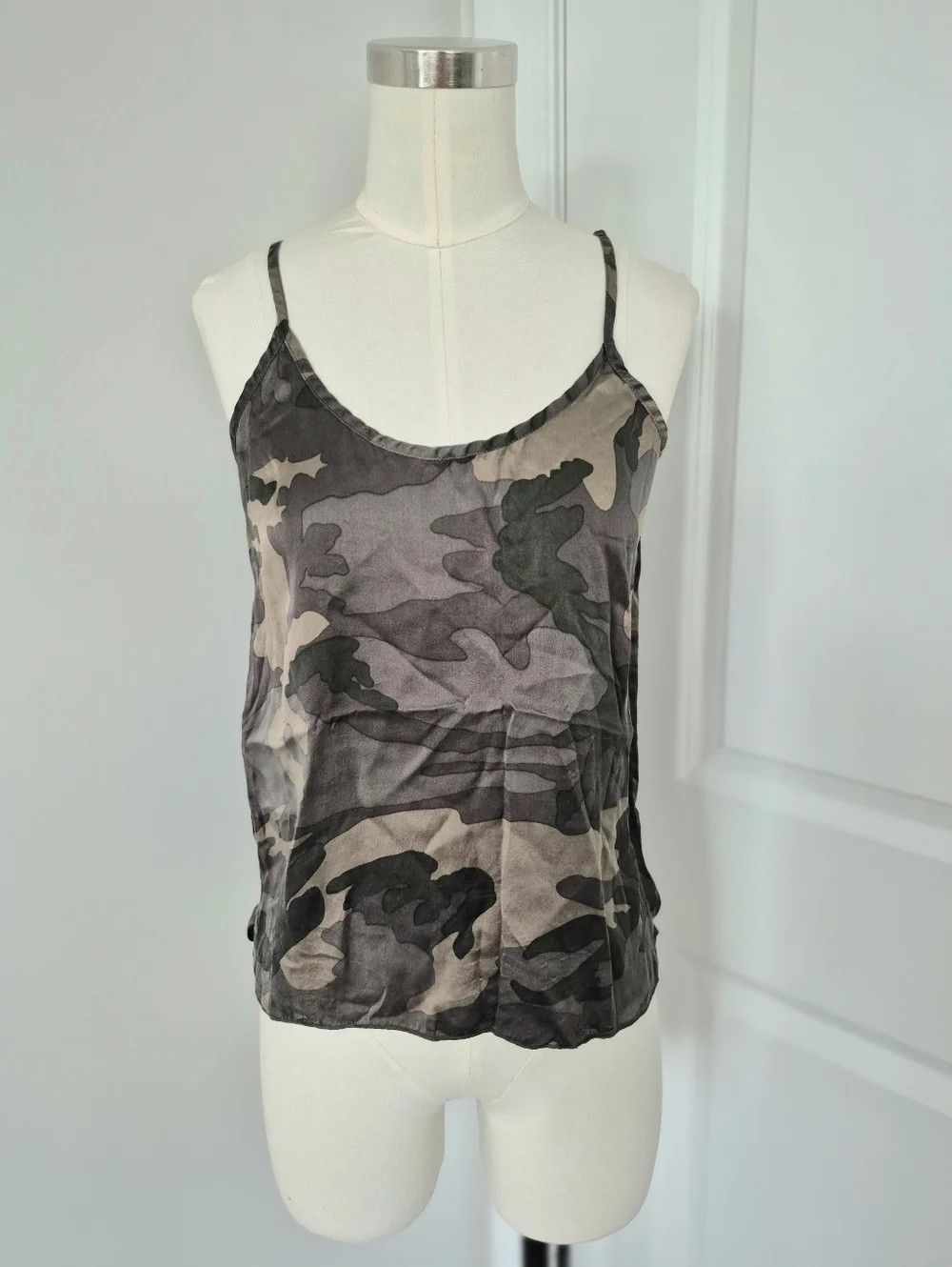 ATM Anthony Thomas Melillo REVOLVE ATM Jungle Camo Silk Cami Gift Party Spring Summer Size S / US 4 / IT 40 - 8 Thumbnail