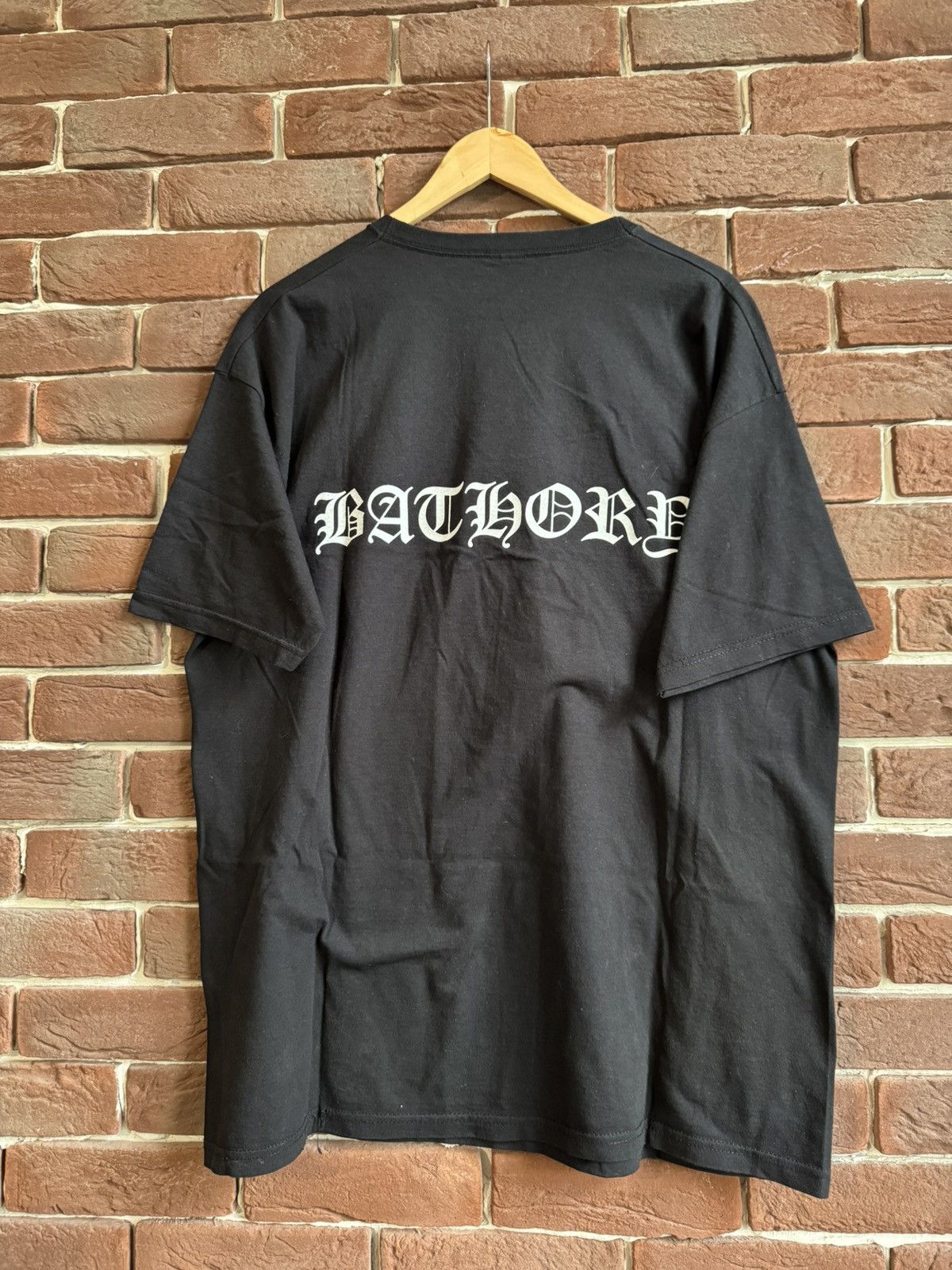 Band Tees Rare Bathory Band Black Metal T-Shirt Goth Hype xl Size US XL / EU 56 / 4 - 2 Thumbnail
