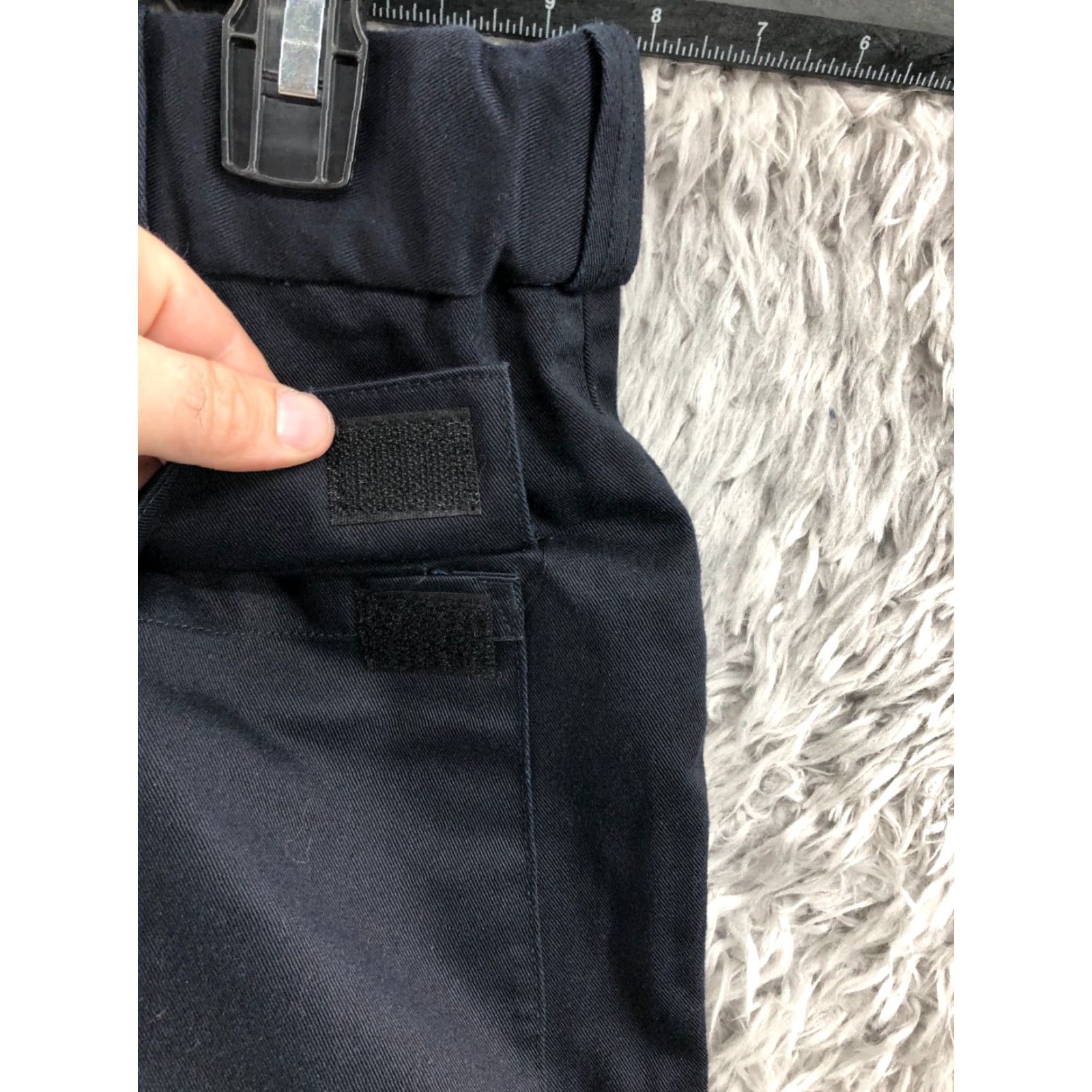 Vintage Tact Squad Pants Cargo Navy Blue 33R 24in Inseam Regular Straight Army City USA Mens Size US 33 - 7 Thumbnail