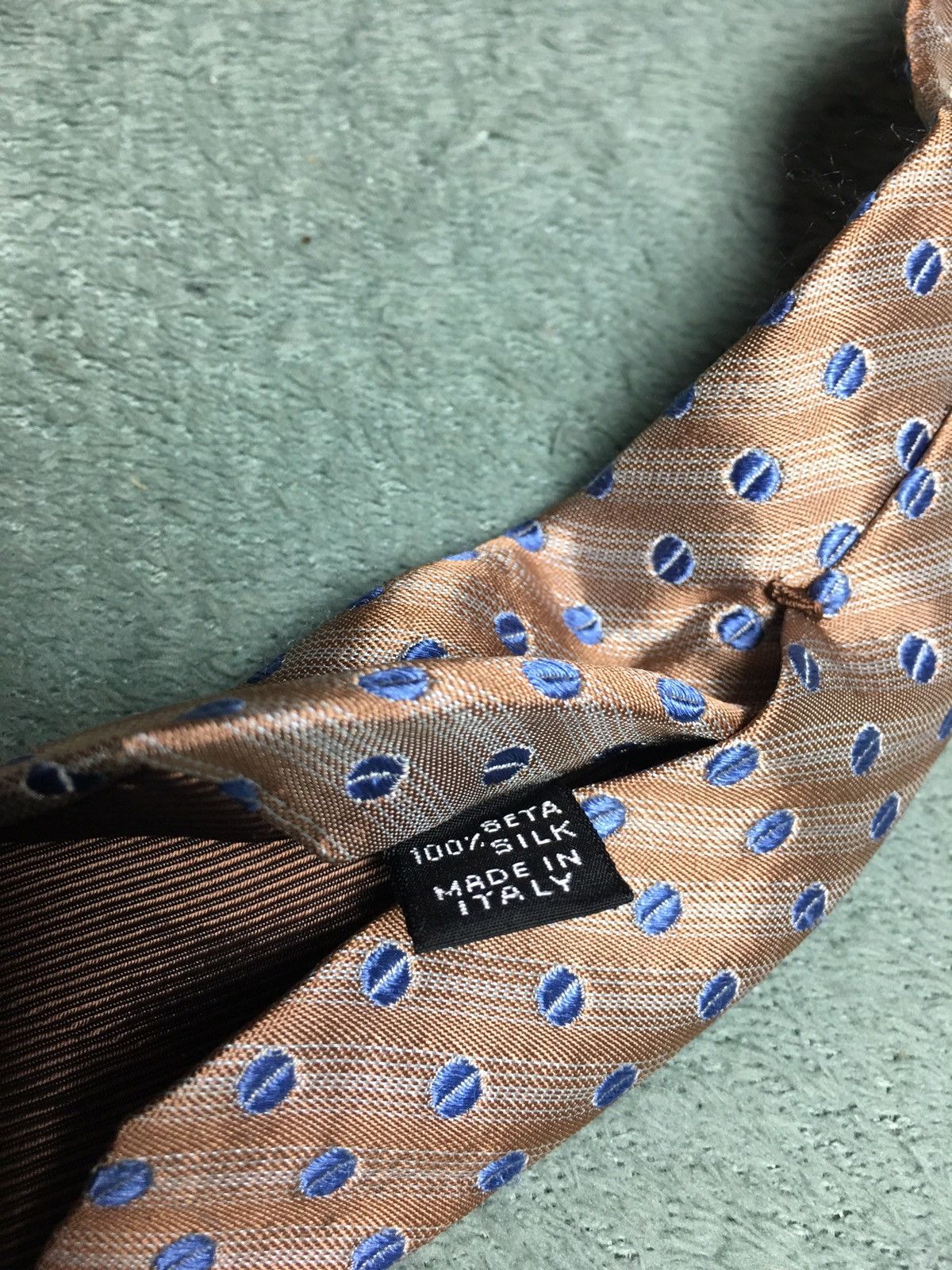 Kiton KITON Elegant Polka Dots Italy Silk Mens Tie Size ONE SIZE - 6 Thumbnail