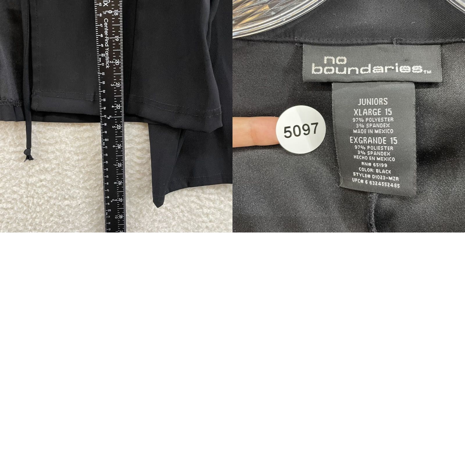 Vintage VINTAGE Y2K Blazer Jacket Top Large XL Black Edwardian Goth Cyber Fairy Grunge Size L / US 10 / IT 46 - 8 Thumbnail