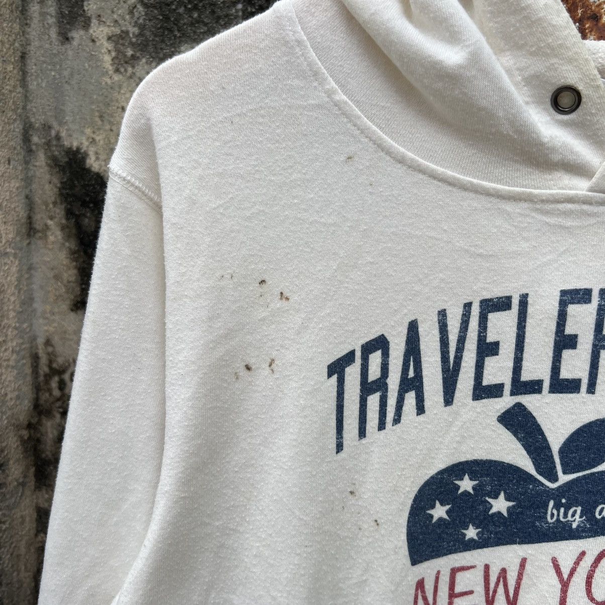 Russell Athletic “VINTAGE” TRASHED RUSSEL GRAPHIC TEE HOODIE Size US L / EU 52-54 / 3 - 3 Thumbnail